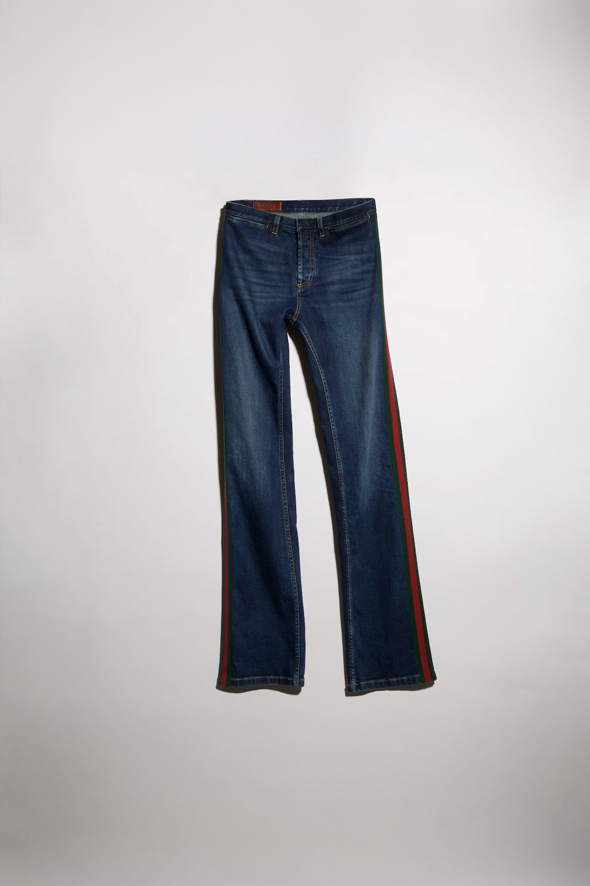 GUCCI | DENIM PANT WITH GUCCI LABEL