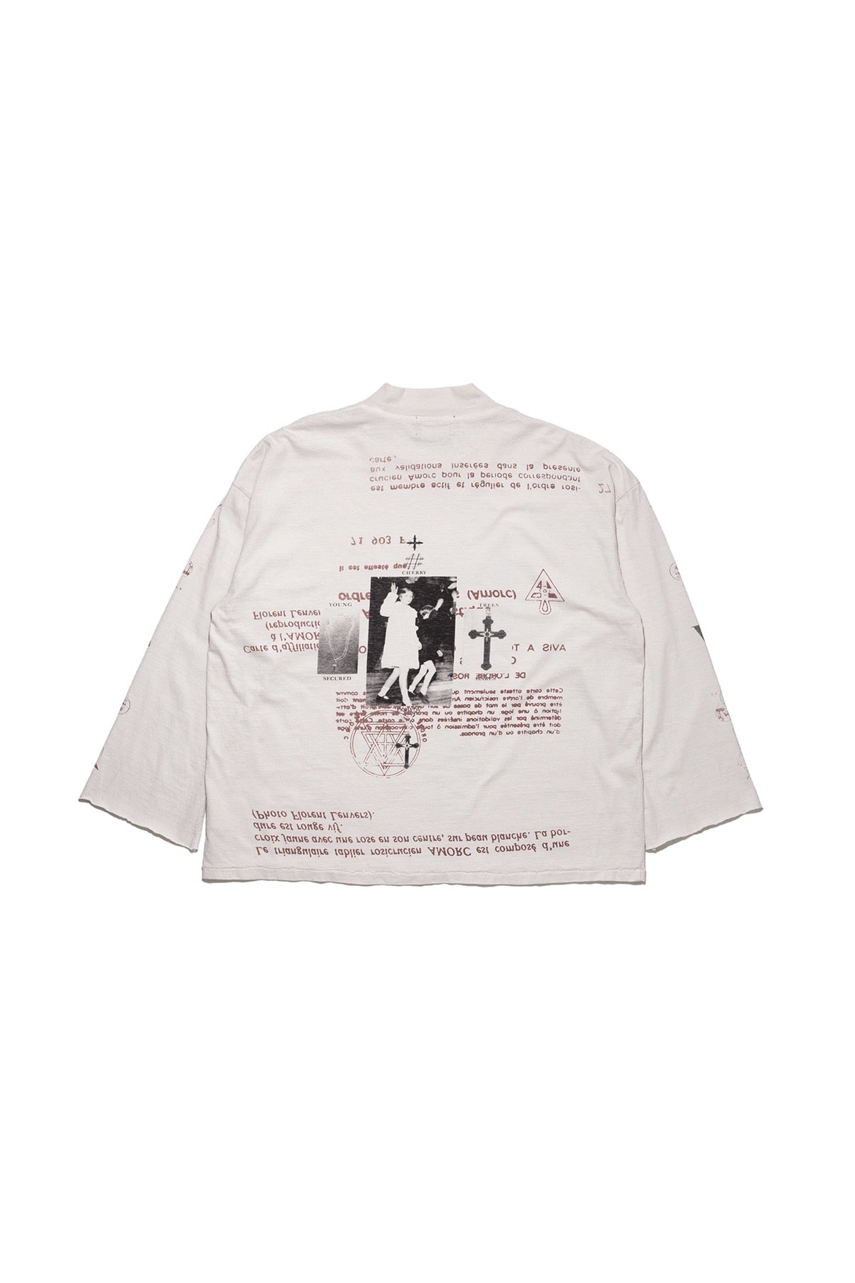ENFANTS RICHES DÉPRIMÉS | CHERRY MOCK NECK LS T-SHIRT