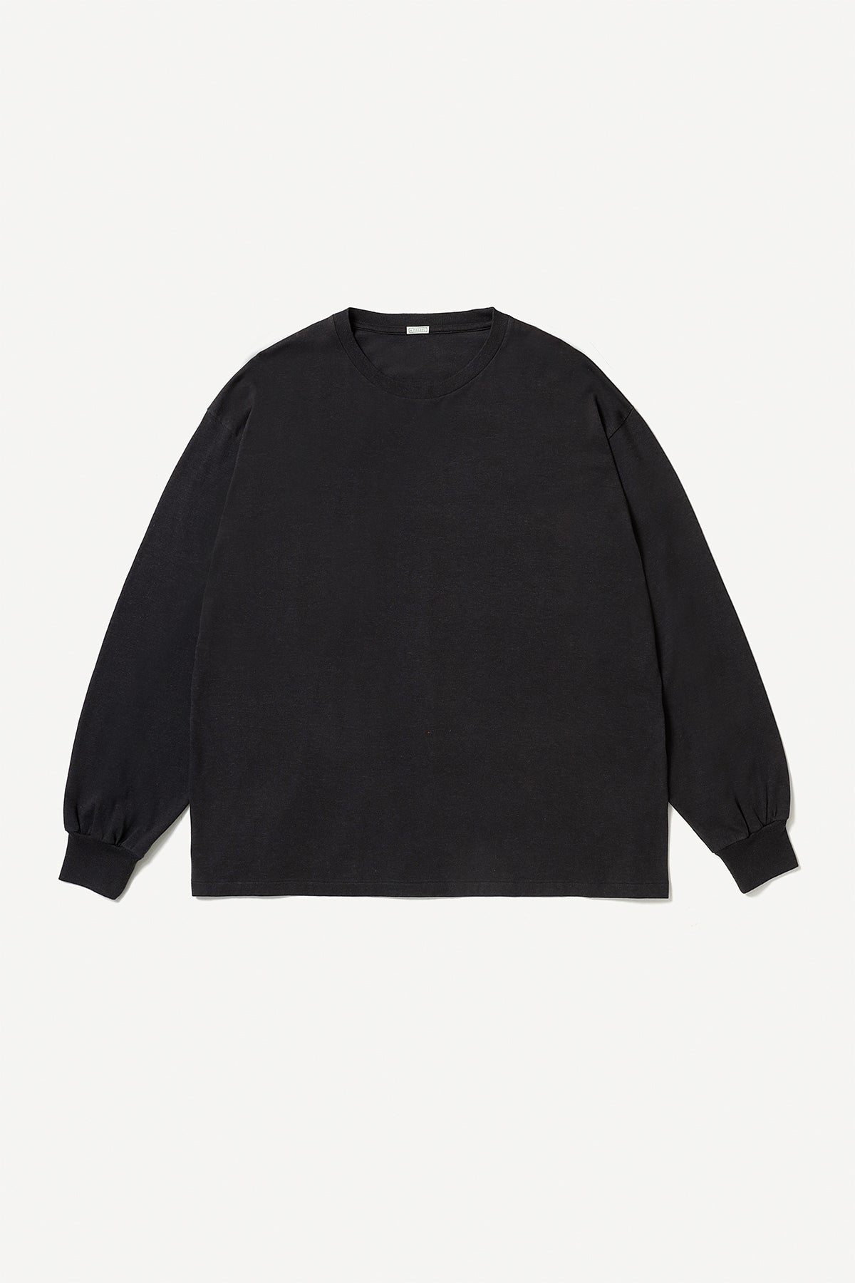 A.PRESSE | WASHED SILK NEP HENRY NECK SWEATER