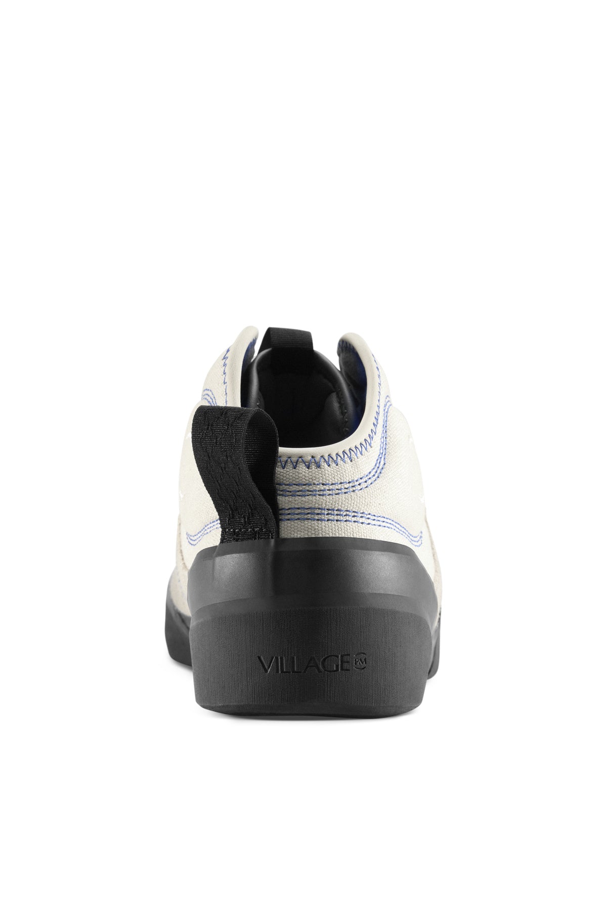 Village PM | 1PM Mid Sneakers in Cream Blue
