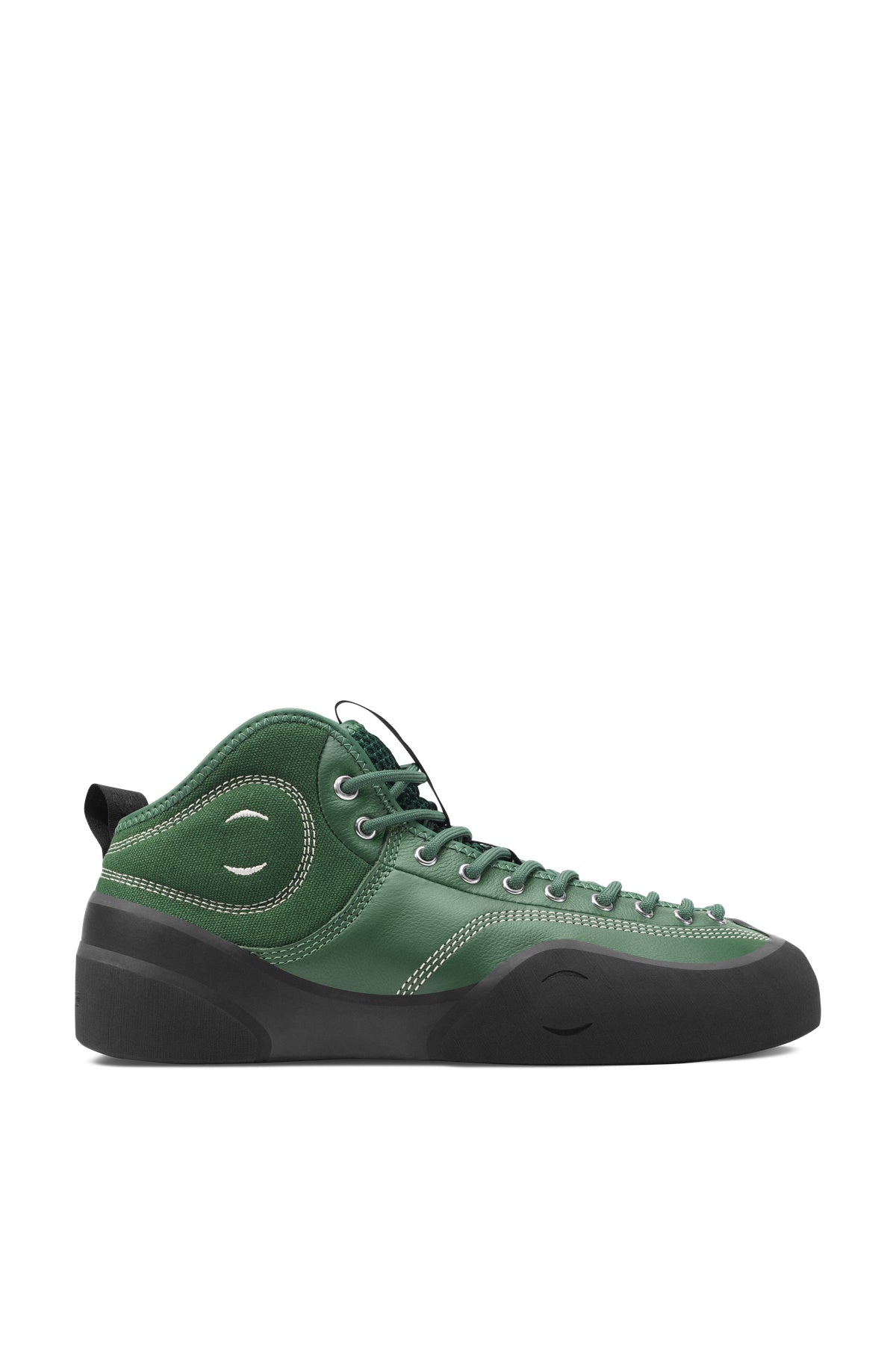 Village PM | 1PM Mid Sneakers in Green & Black