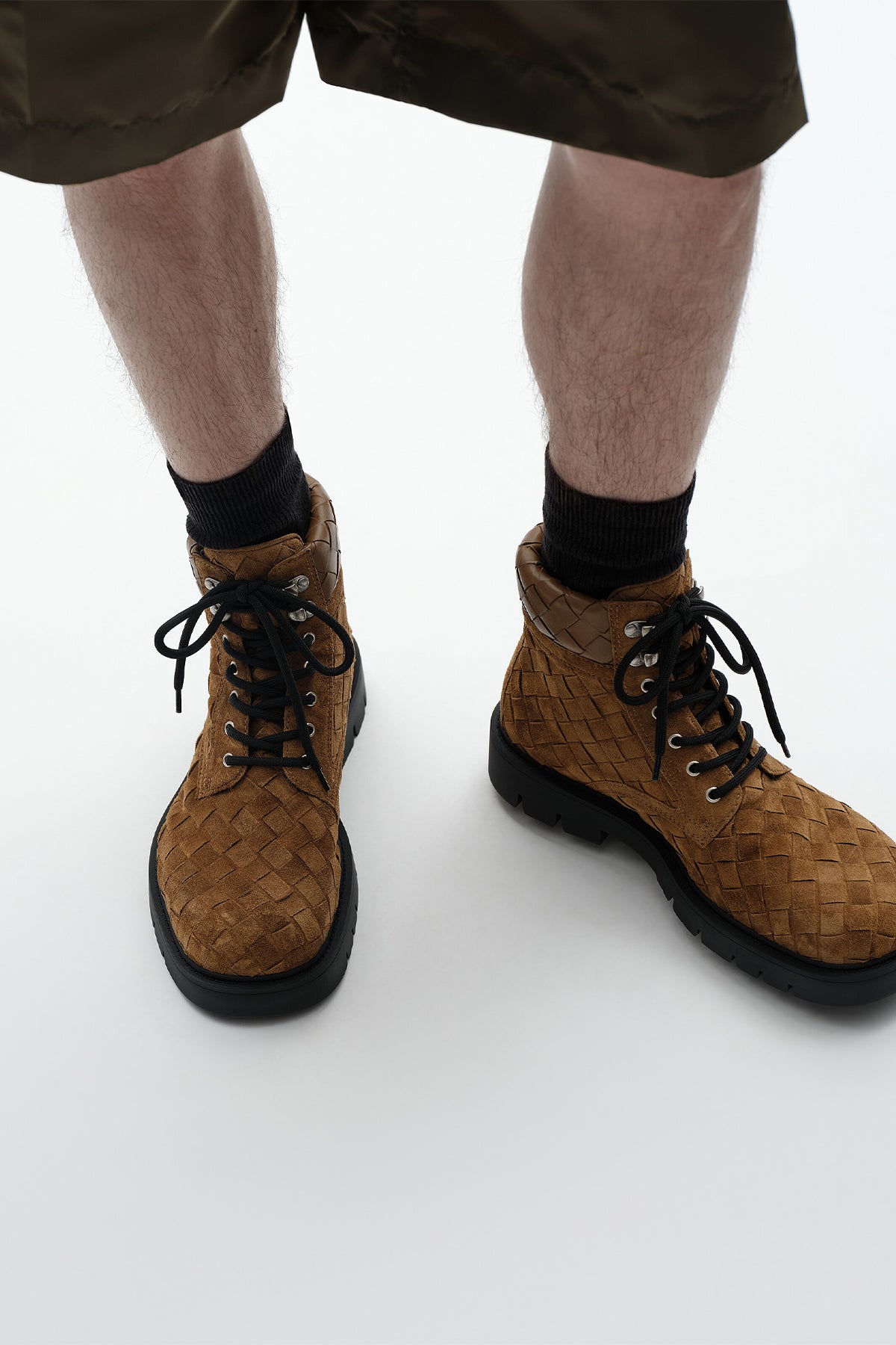 Bottega Veneta | Haddock Lace-Up Ankle Boot
