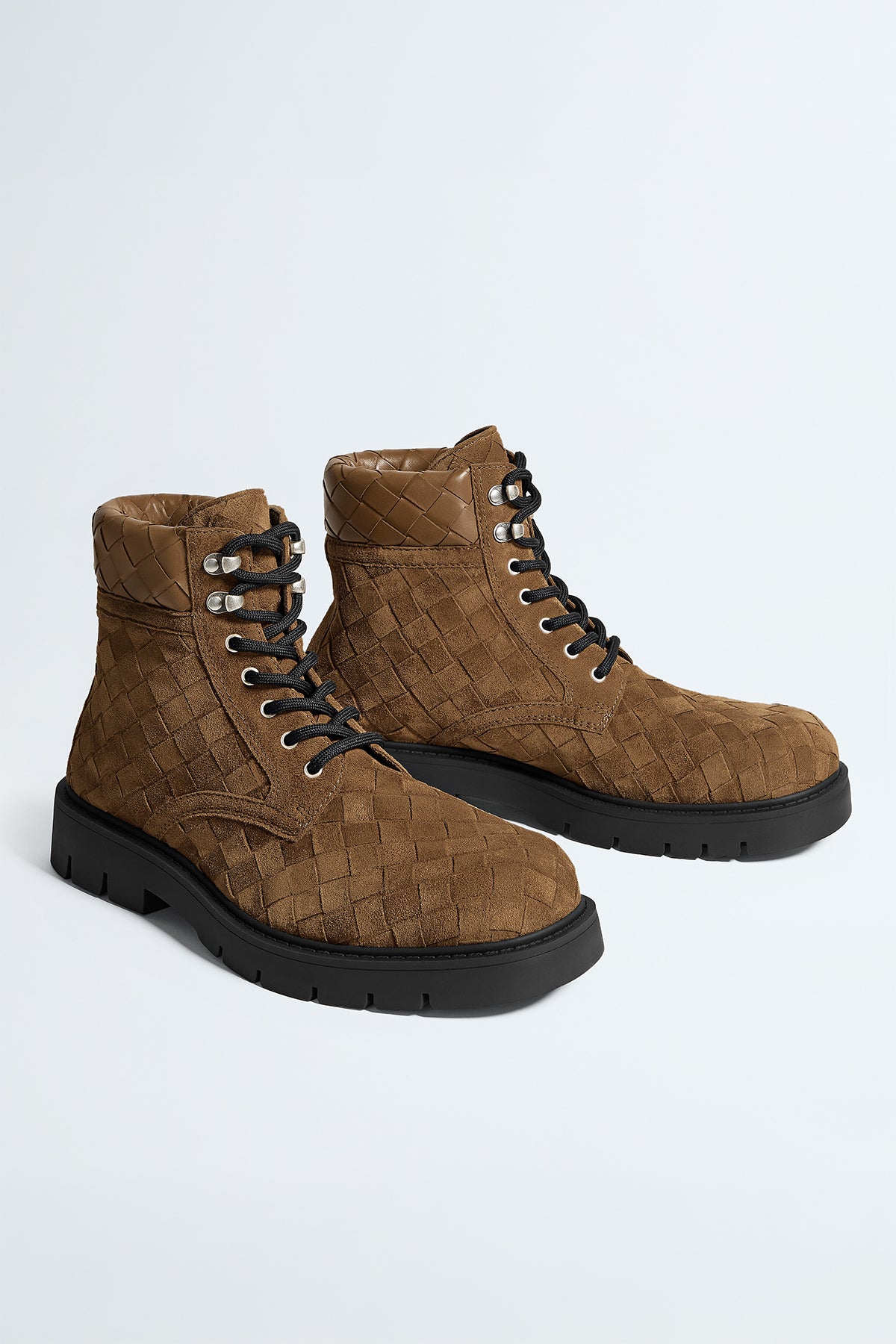 Bottega Veneta | Haddock Lace-Up Ankle Boot