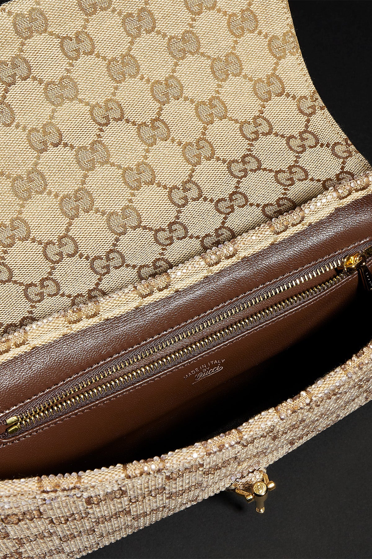 Gucci | Gucci Aperitivo Crystal Medium Shoulder Bag