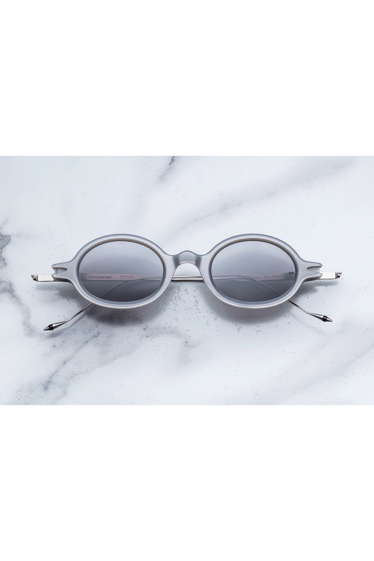 Jacques Marie Mage | Balthazar Sunglasses in Argent