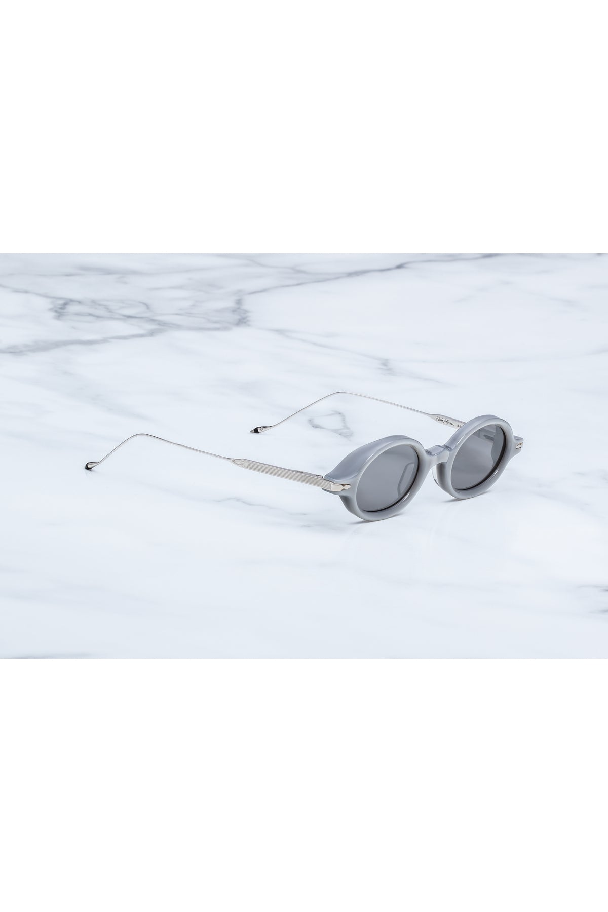Jacques Marie Mage | Balthazar Sunglasses in Argent