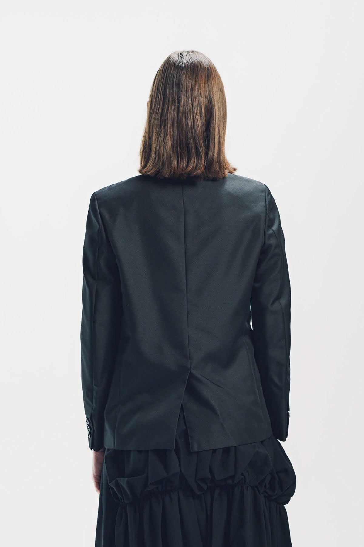 Comme Des Garcons | Ruffled Applique Blazer