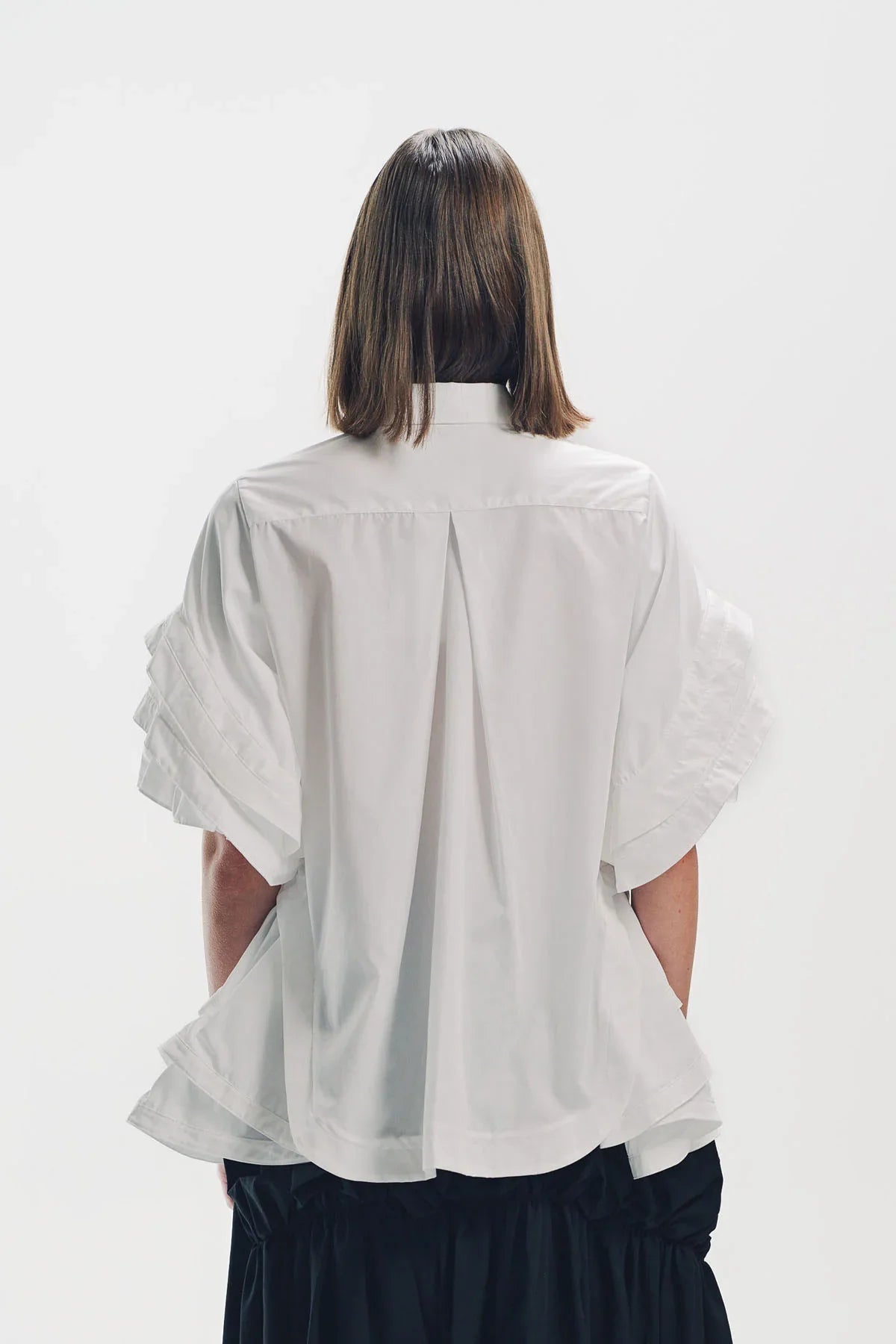 Noir Kei Ninomiya | Typewriter Short Sleeve Blouse