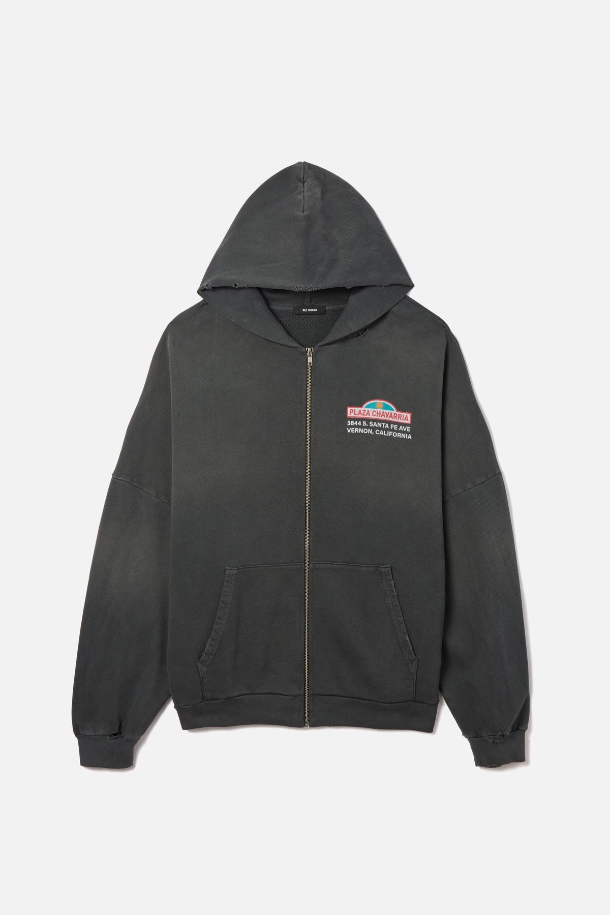 WILLY CHAVARRIA | MAXFIELD FINE FASHIONS HOOLIGAN ZIP-UP HOODIE