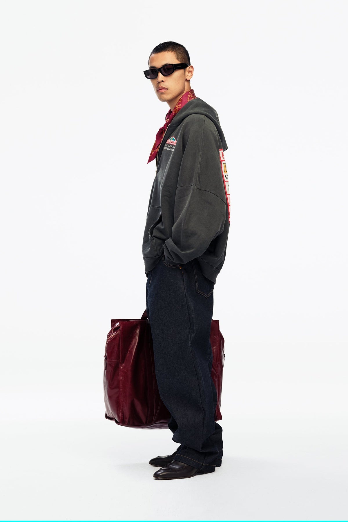 Willy Chavarria | Plaza Zip Hooligan Hoodie