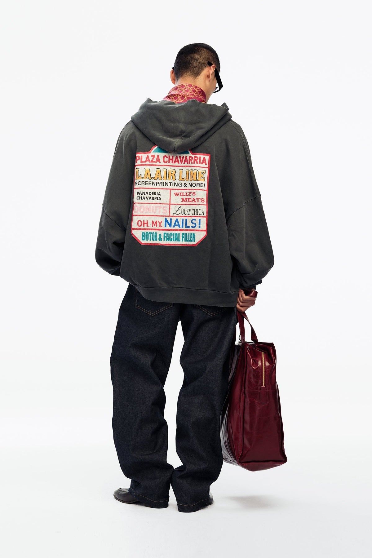 Willy Chavarria | Plaza Zip Hooligan Hoodie