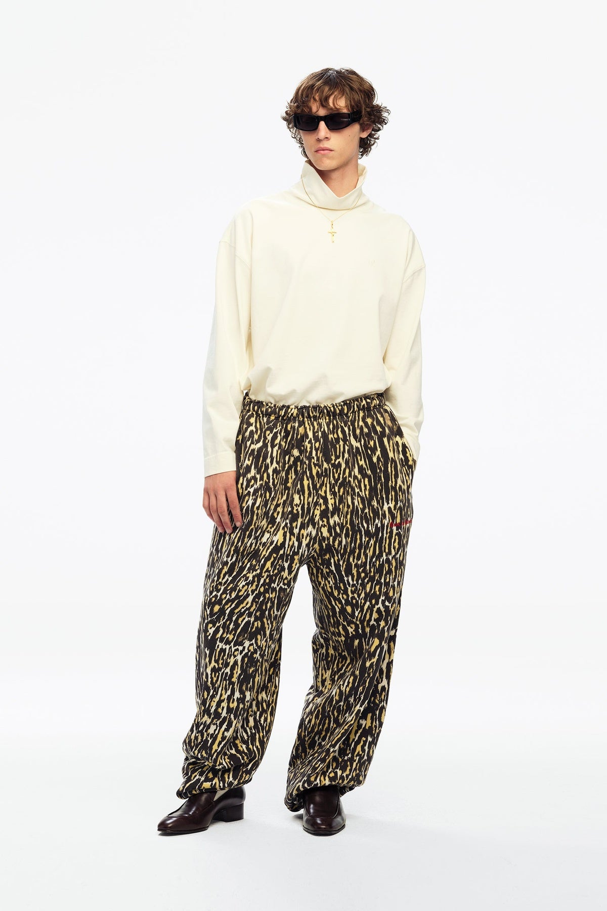 Willy Chavarria | Cheetah Buffalo Sweatpants