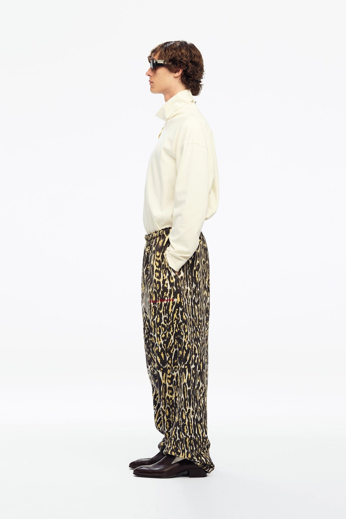Willy Chavarria | Cheetah Buffalo Sweatpants