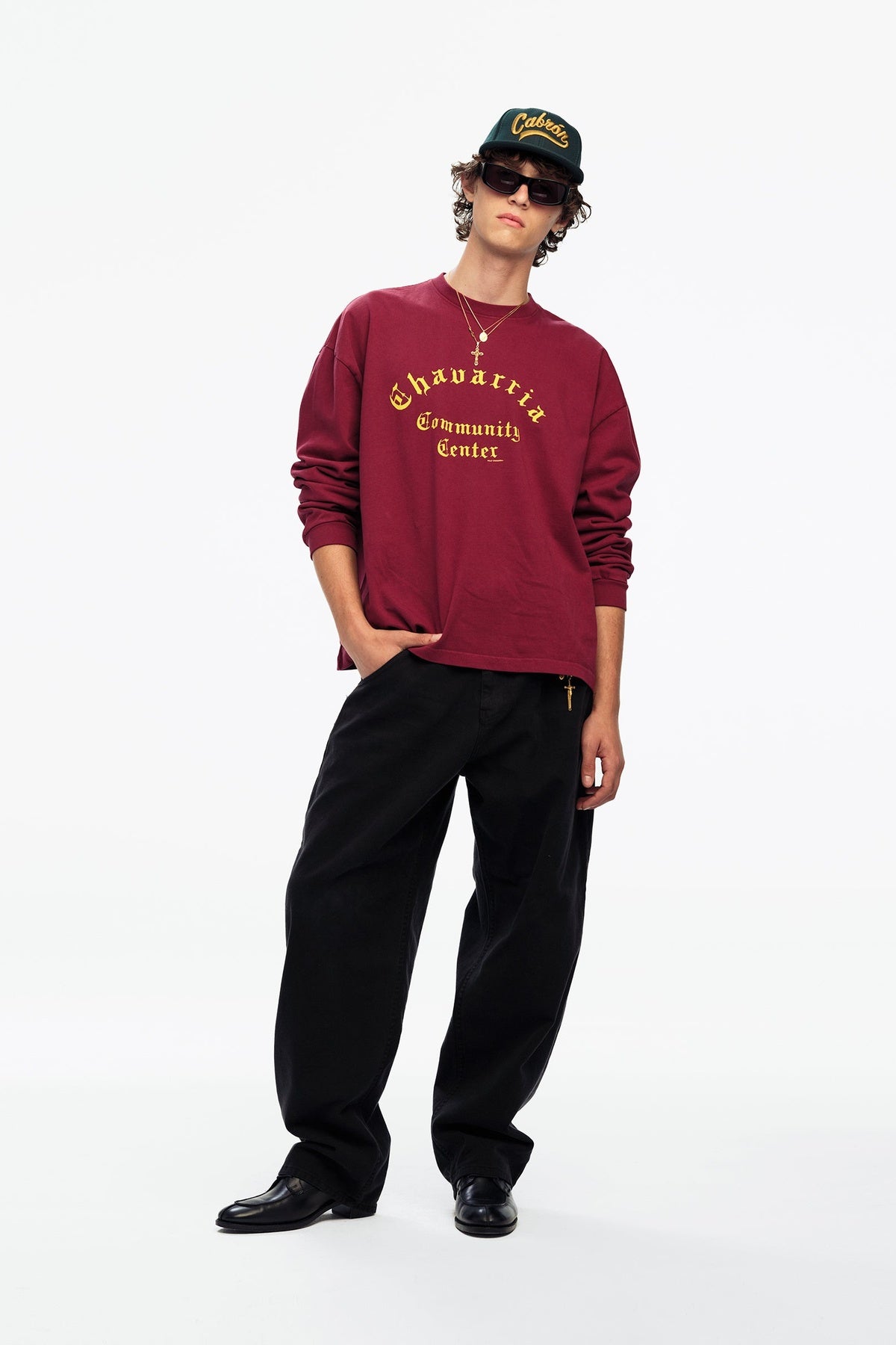 Willy Chavarria | Community Center Long Sleeve Tee