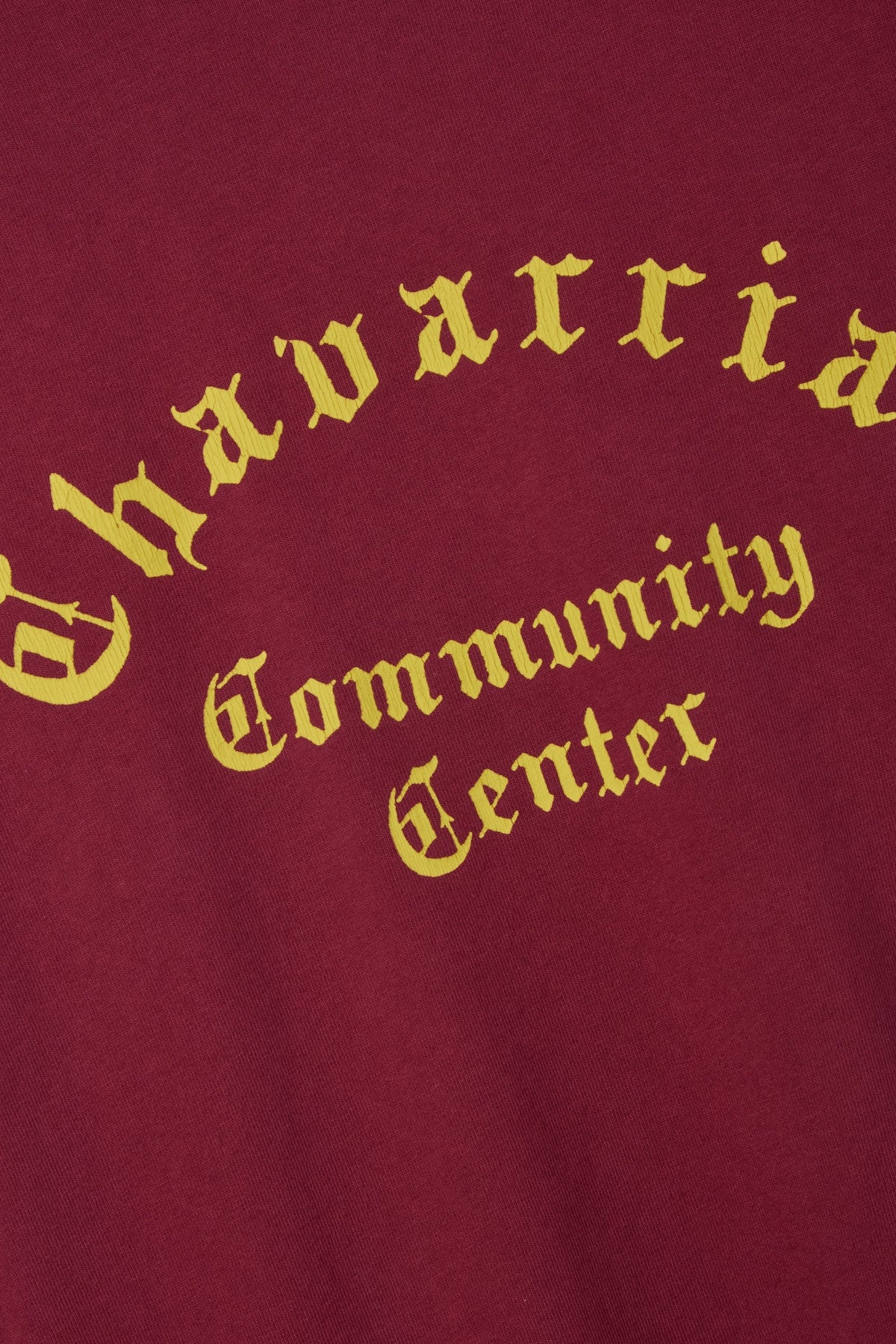 Willy Chavarria | Community Center Long Sleeve Tee