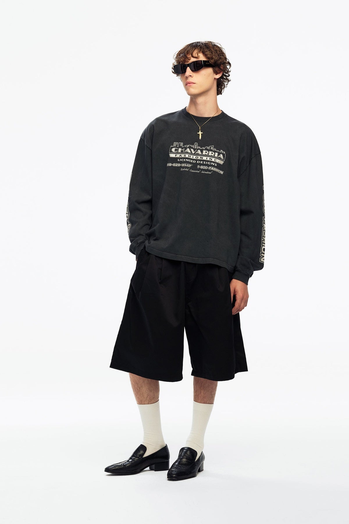 Willy Chavarria | OS Chavarria Licensed Designs Long Sleeve Tee