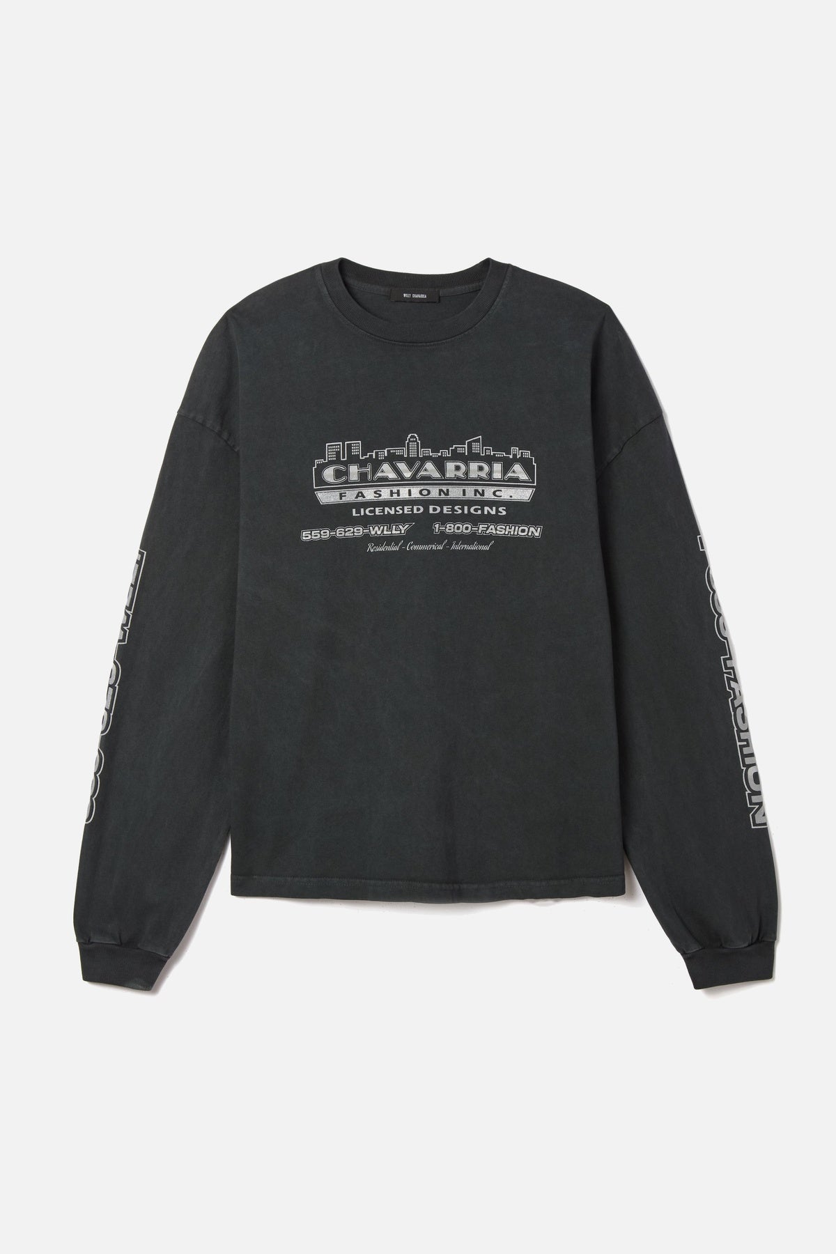 Willy Chavarria | OS Chavarria Licensed Designs Long Sleeve Tee
