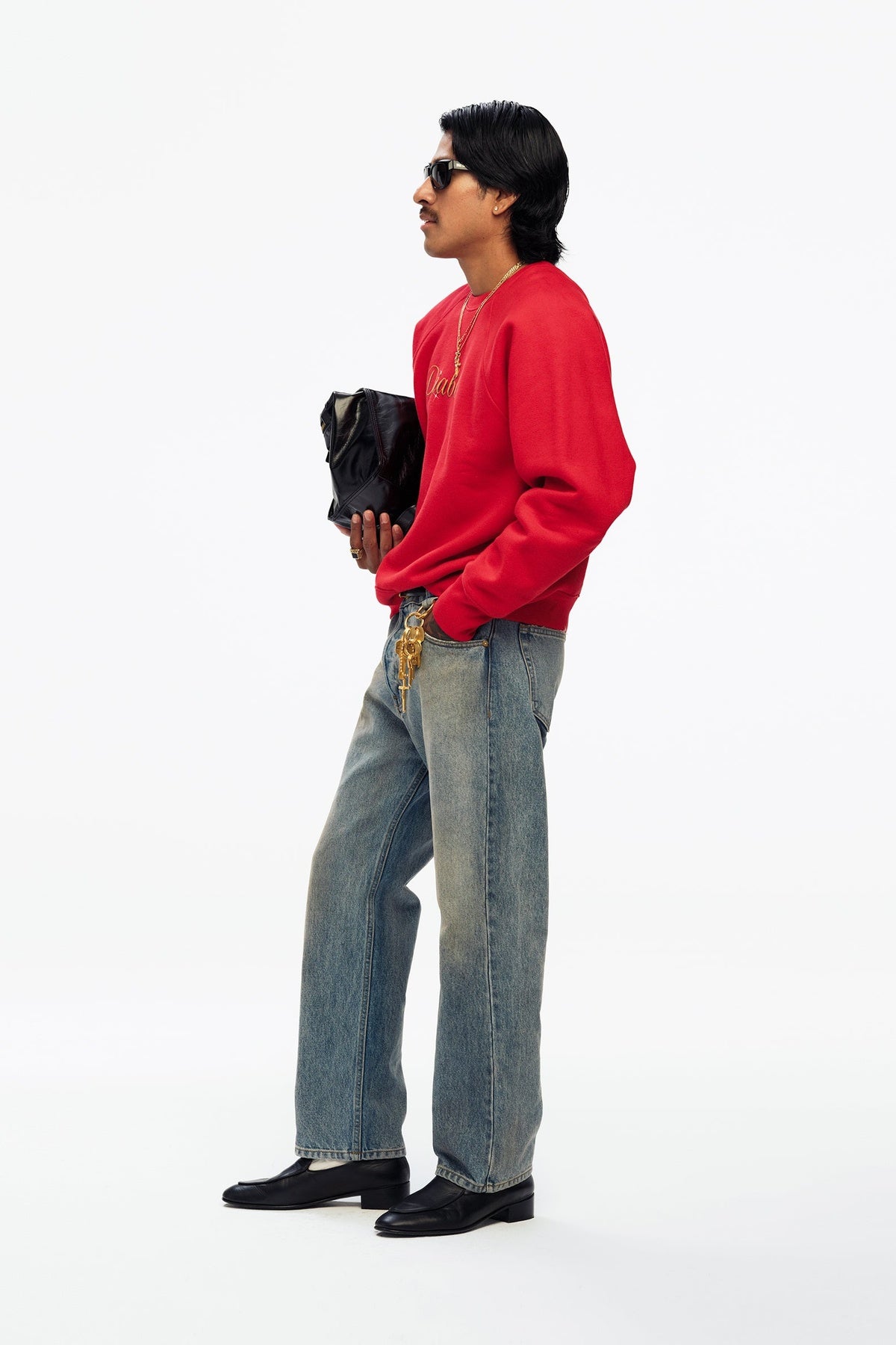 Willy Chavarria | Diablo Raglan Crewneck