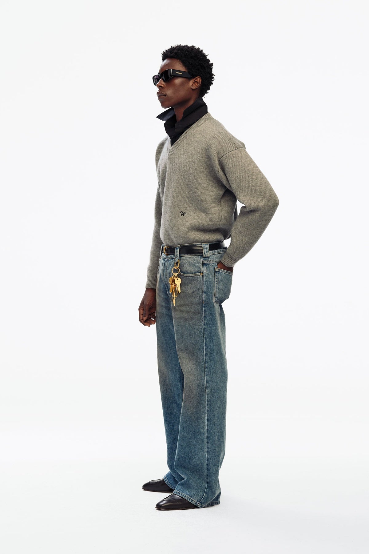 Willy Chavarria | Flared Denim Jeans