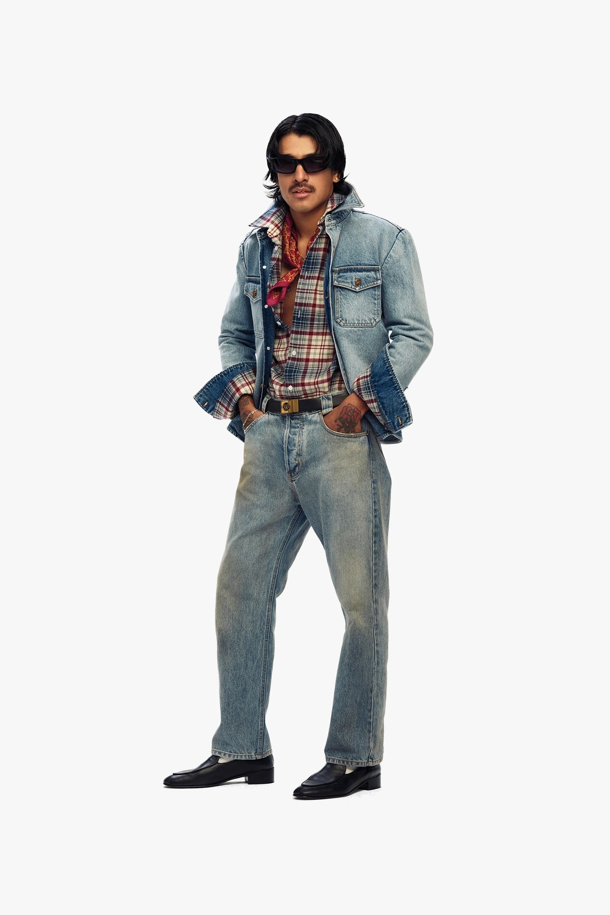Willy Chavarria | Chente Denim Shirt