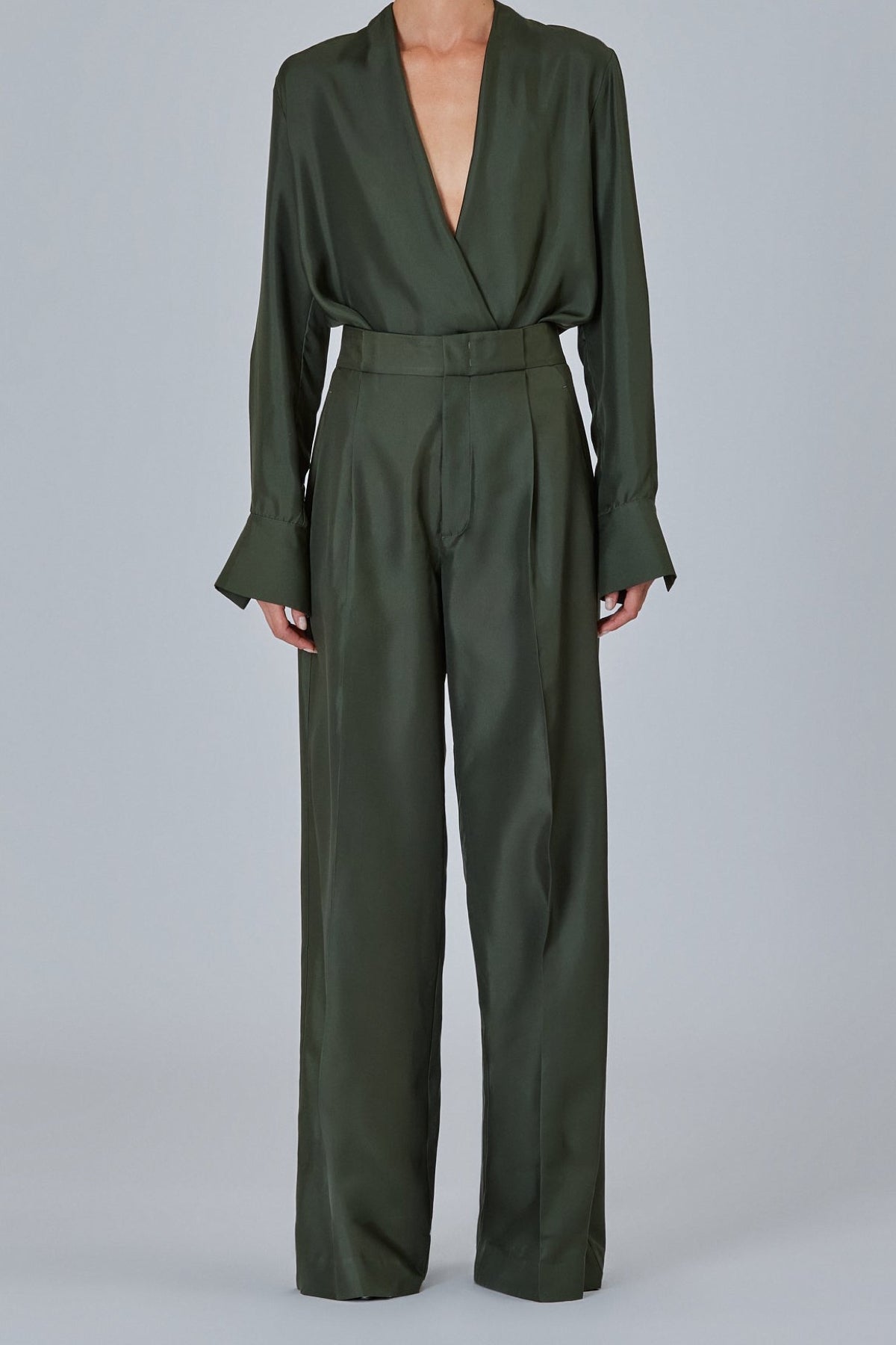 Sasuphi | Bogart Silk Twill Trousers