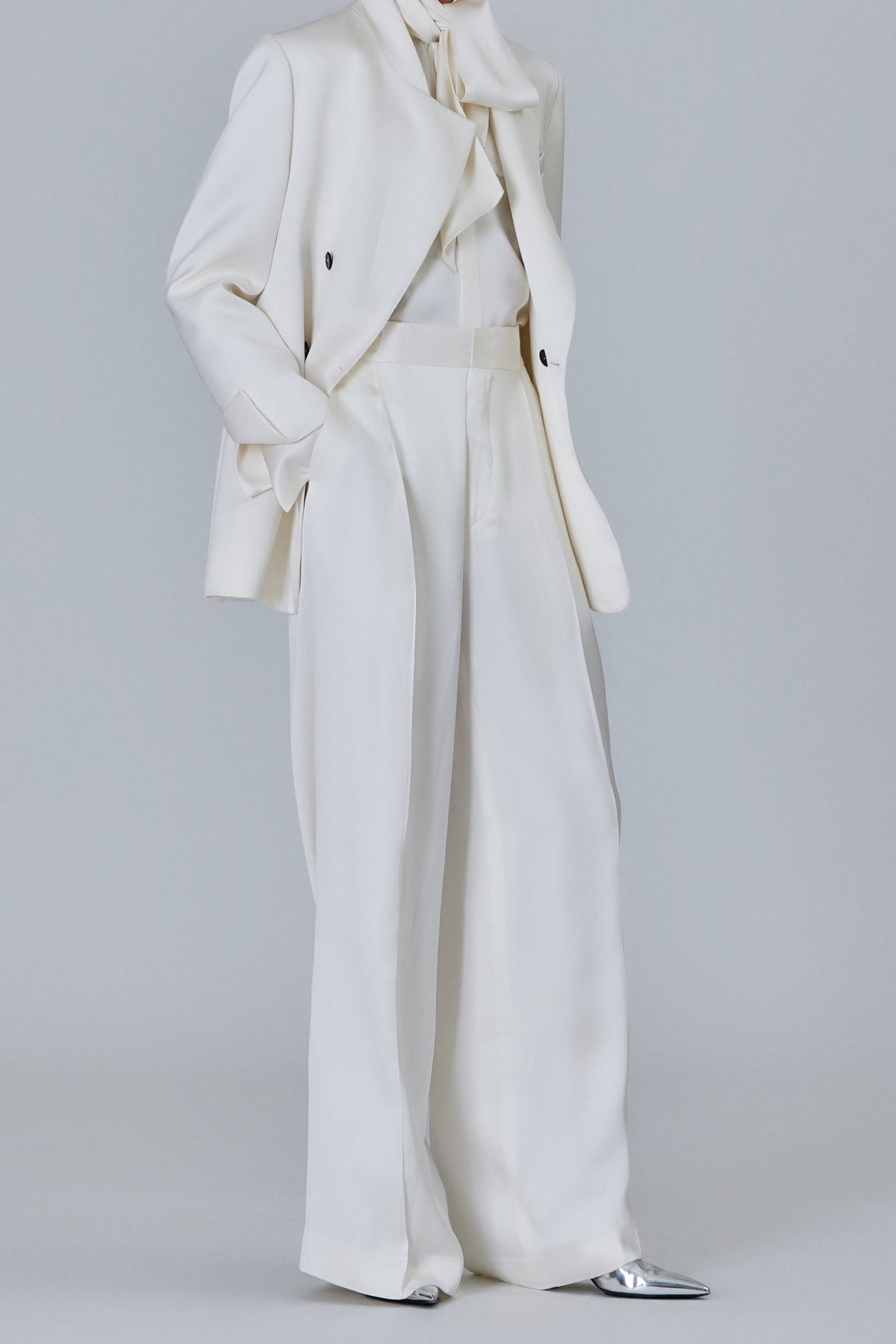 Sasuphi | Lauren Double Satin Double Breast Jacket