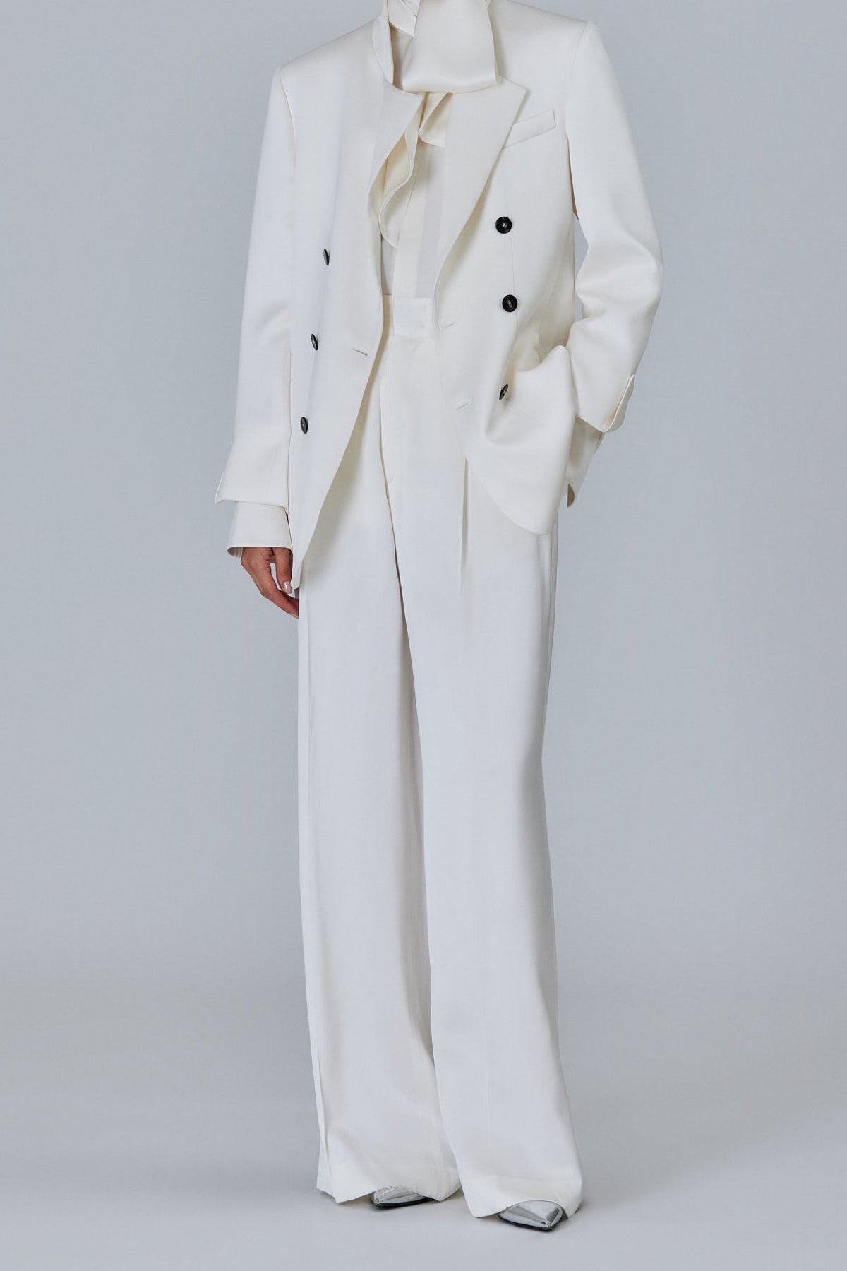 Sasuphi | Lauren Double Satin Double Breast Jacket