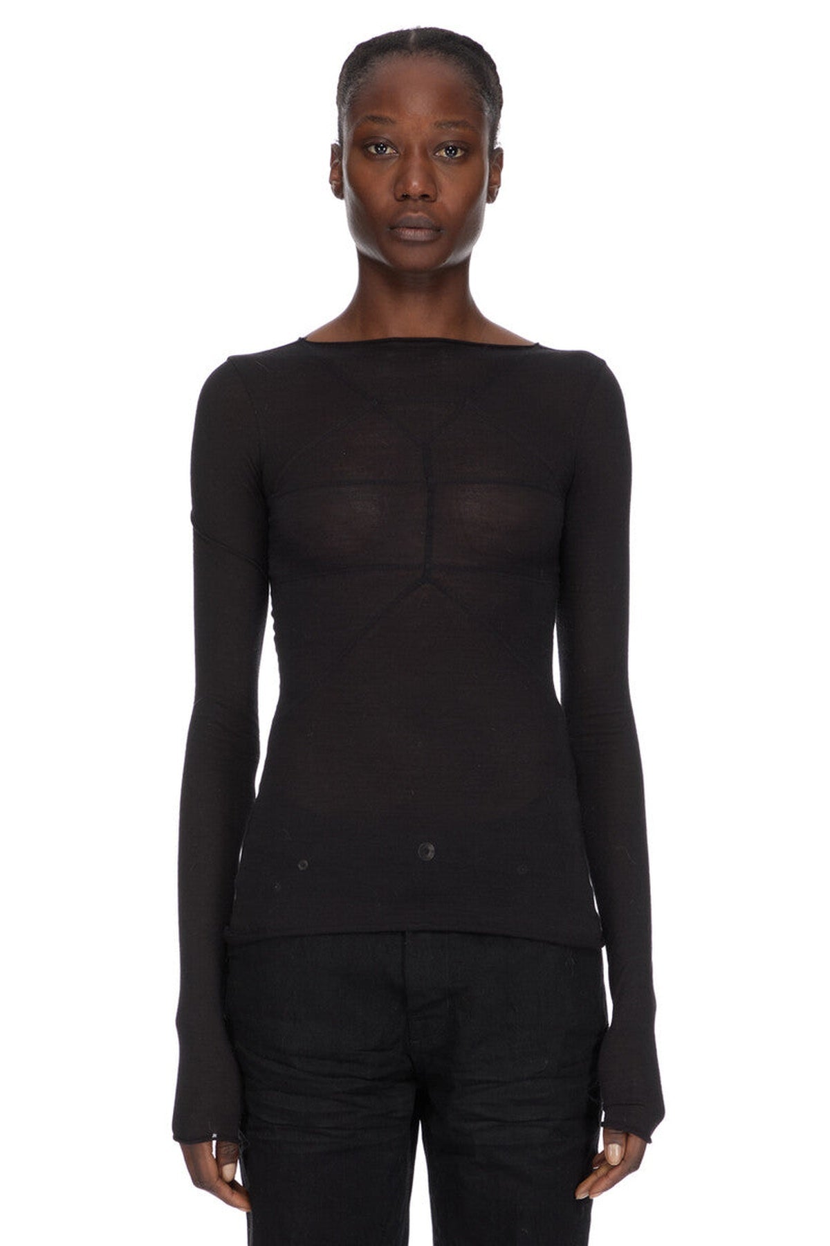 Rick Owens | Temple Long Sleeve Tee