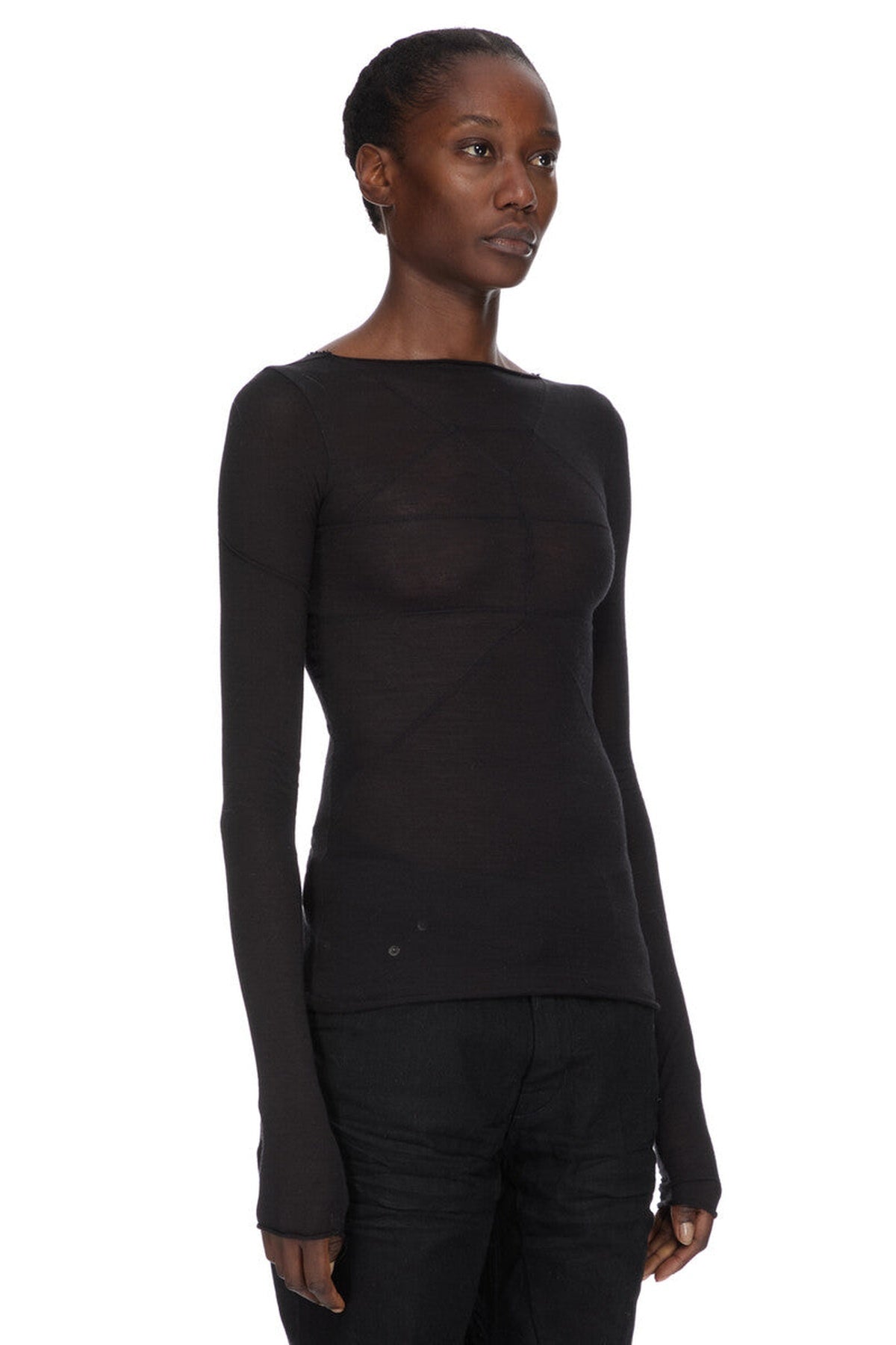 Rick Owens | Temple Long Sleeve Tee