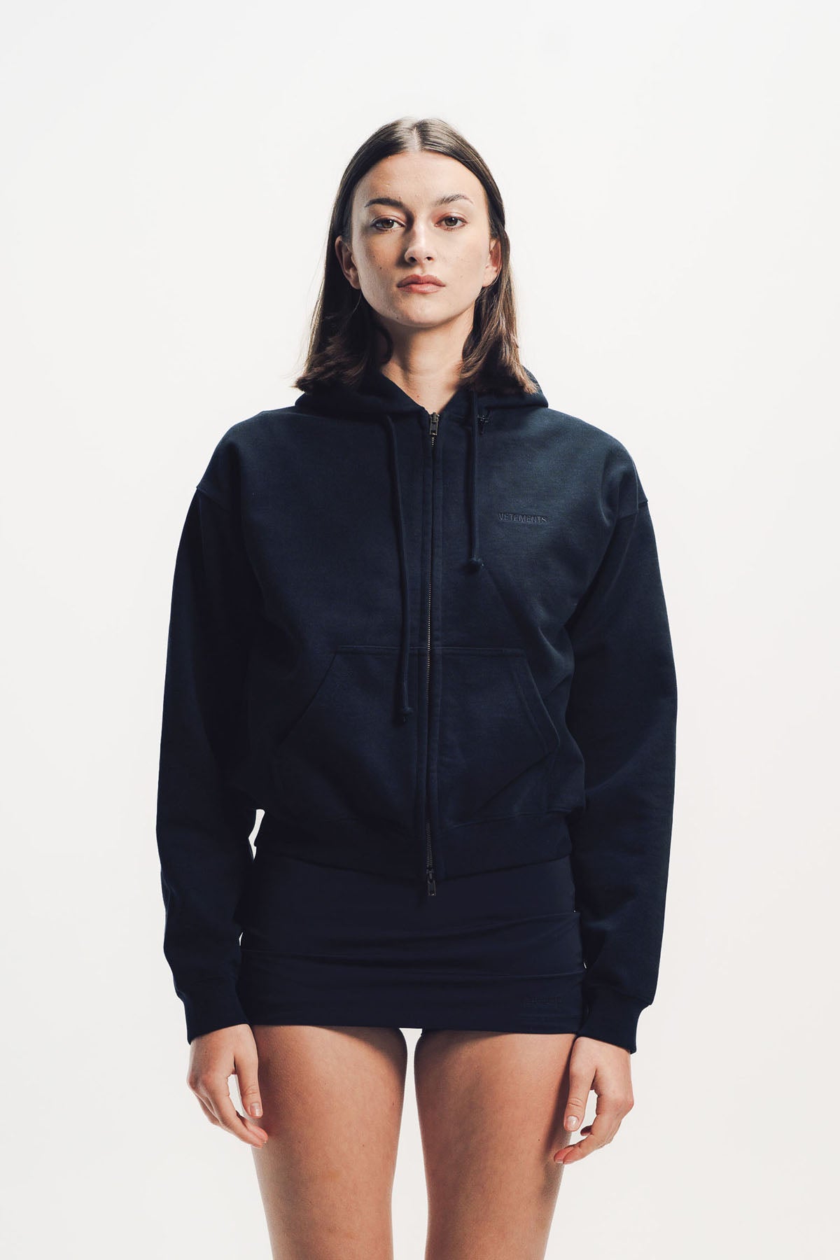 Vetements | Neck Pillow Zip Hoodie