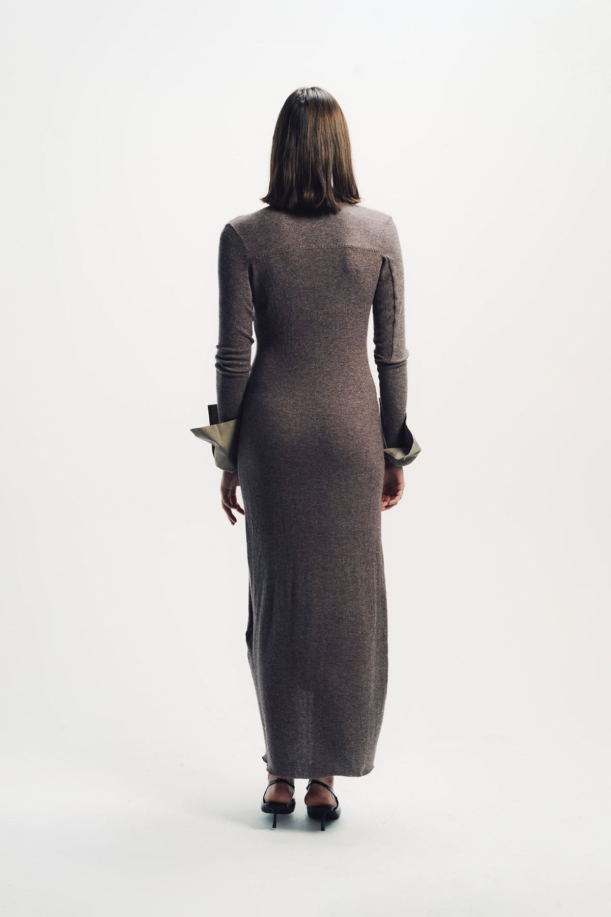 Yehuafan | Knit Cardigan Dress