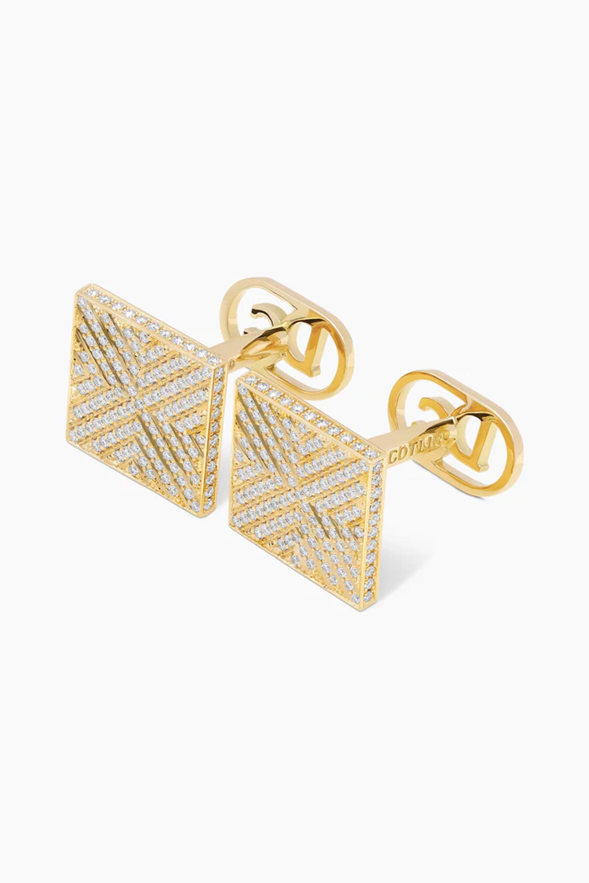 David Gotlib | 18kyg Mosaic Cufflinks