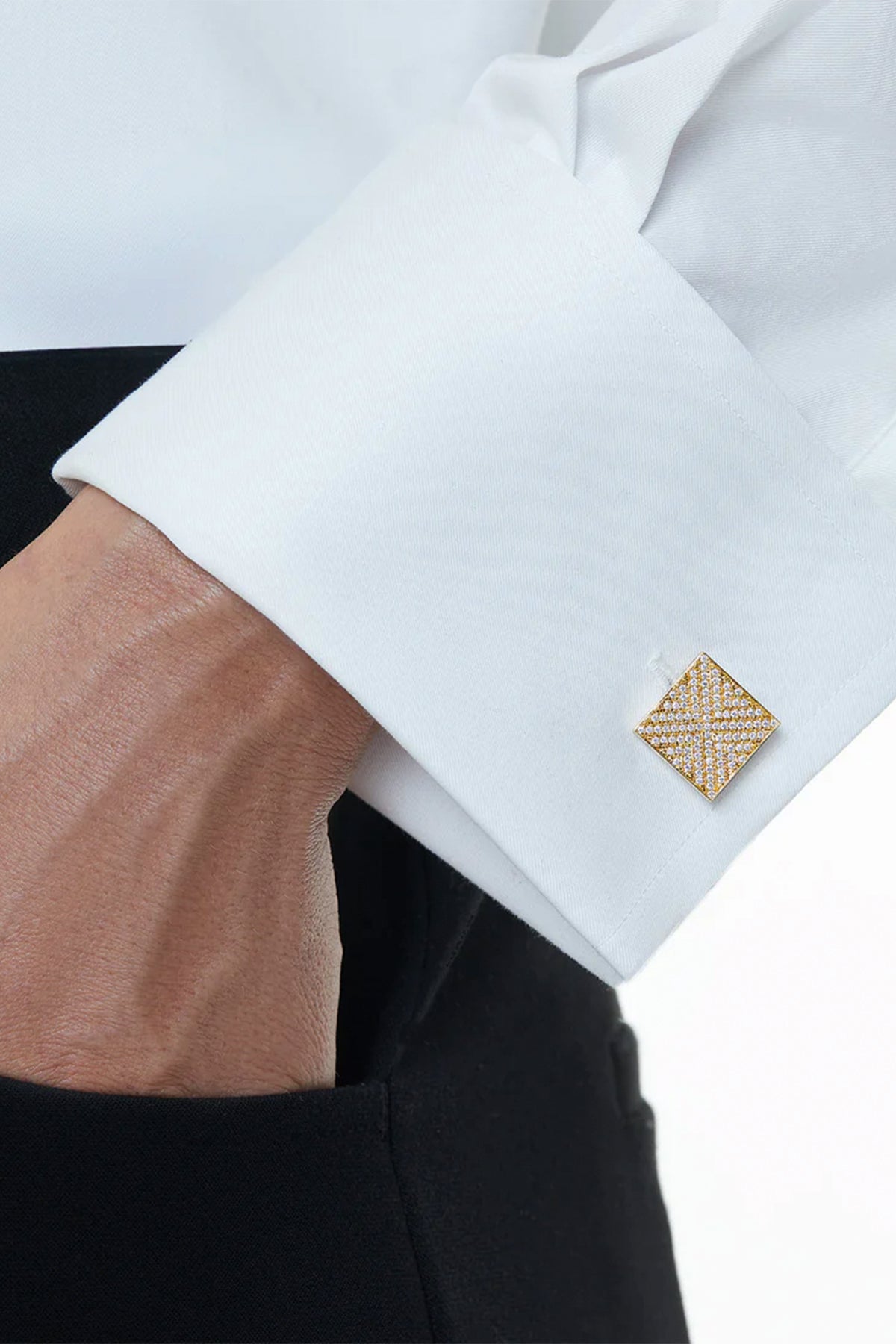 David Gotlib | 18kyg Mosaic Cufflinks