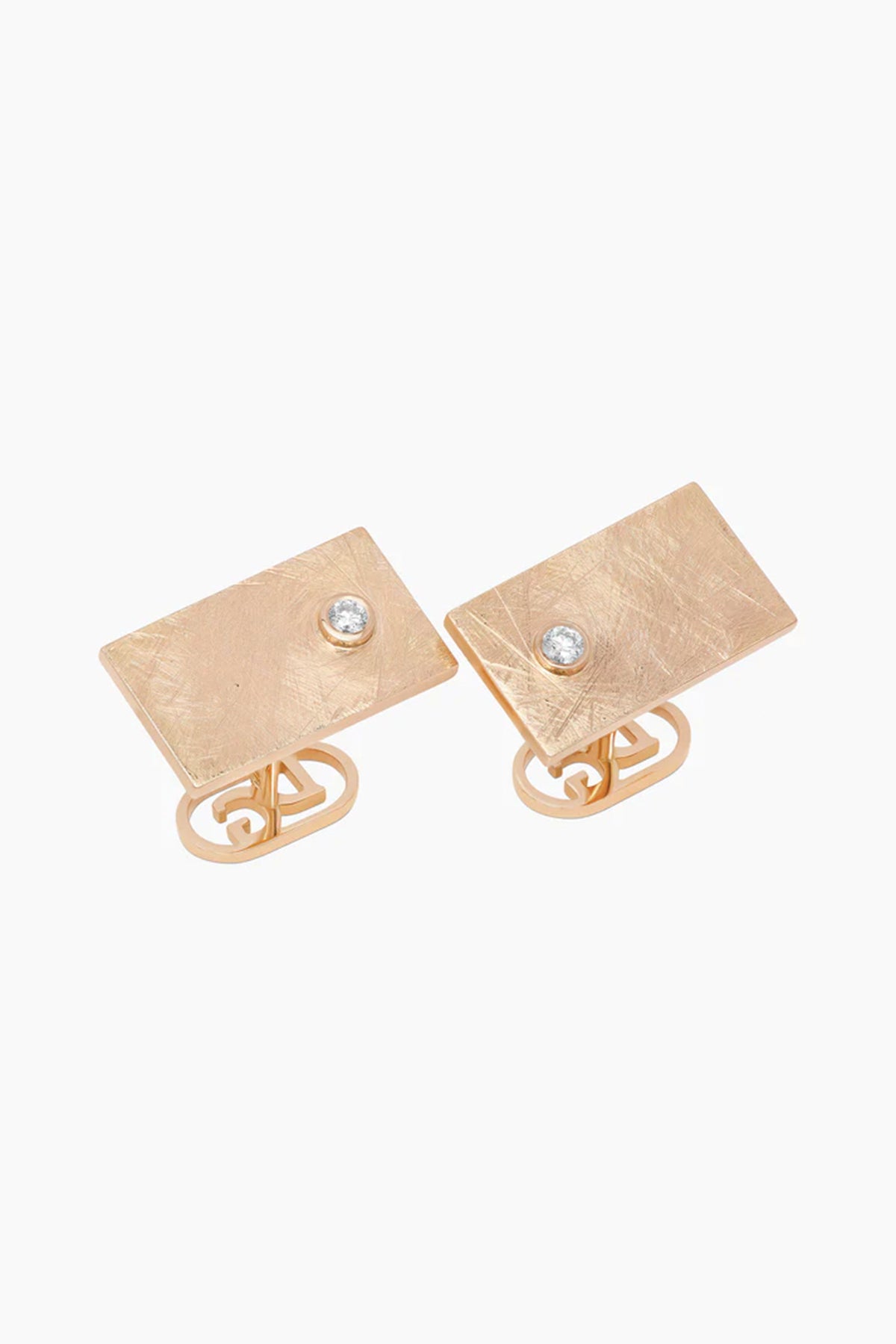 David Gotlib | 18krg Gold Rush Cufflinks