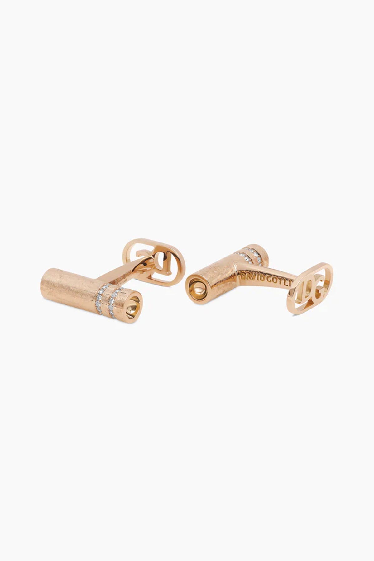 David Gotlib | 18krg Gold Flow Cufflinks