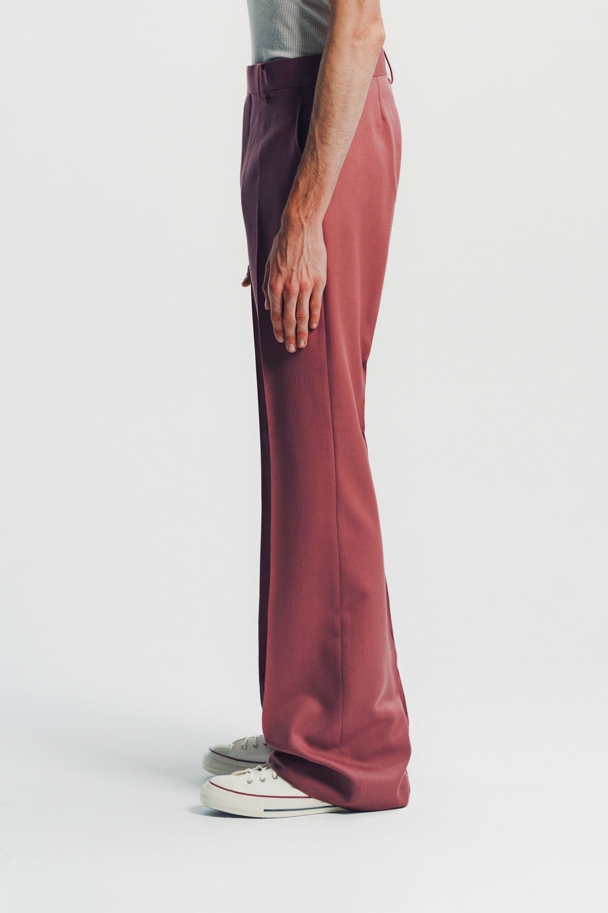 Kyosuke Kunimoto | Azuki Flat Front Flare Pants