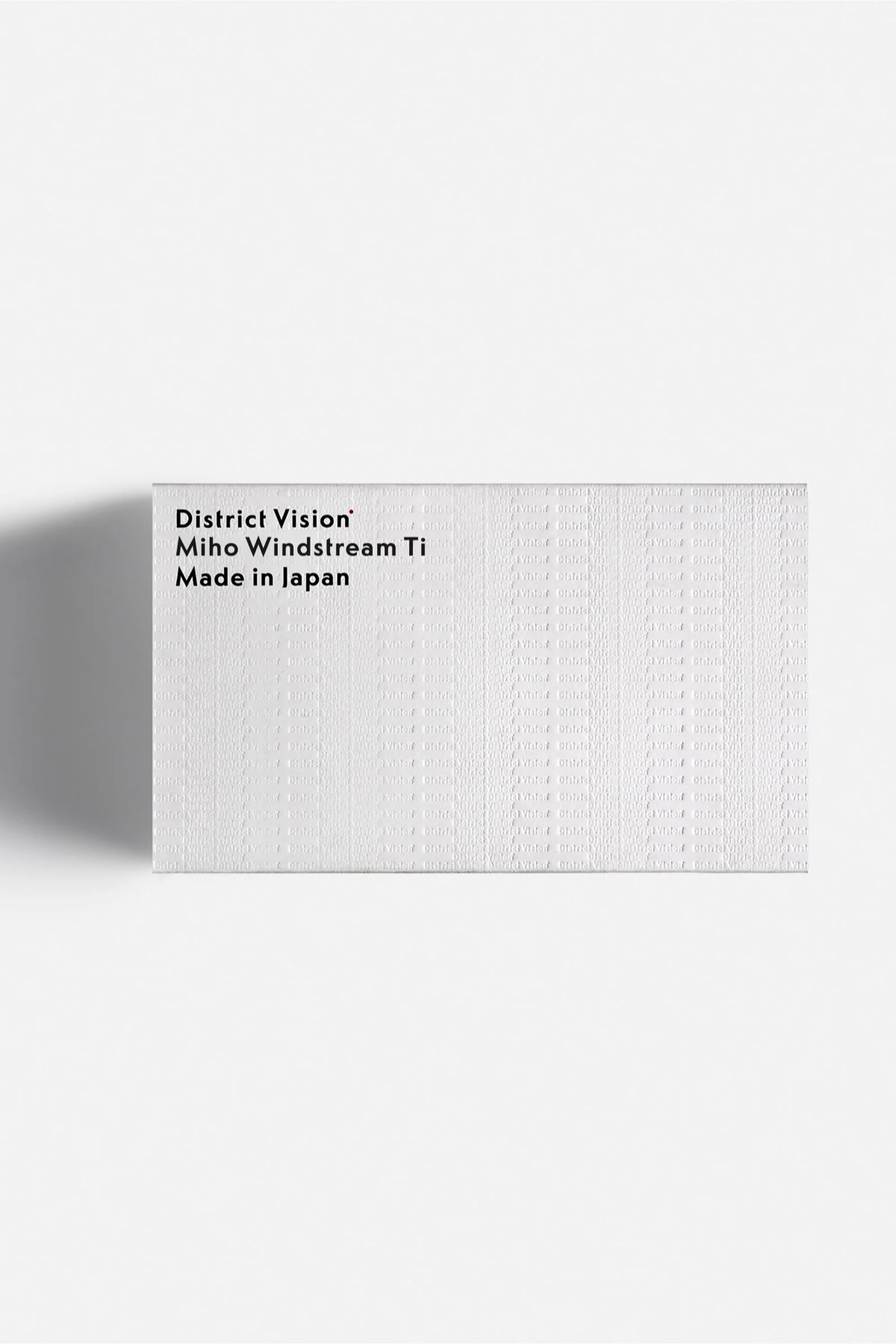 District Vision | Miho Windstream Ti Black, D+ Black Rose