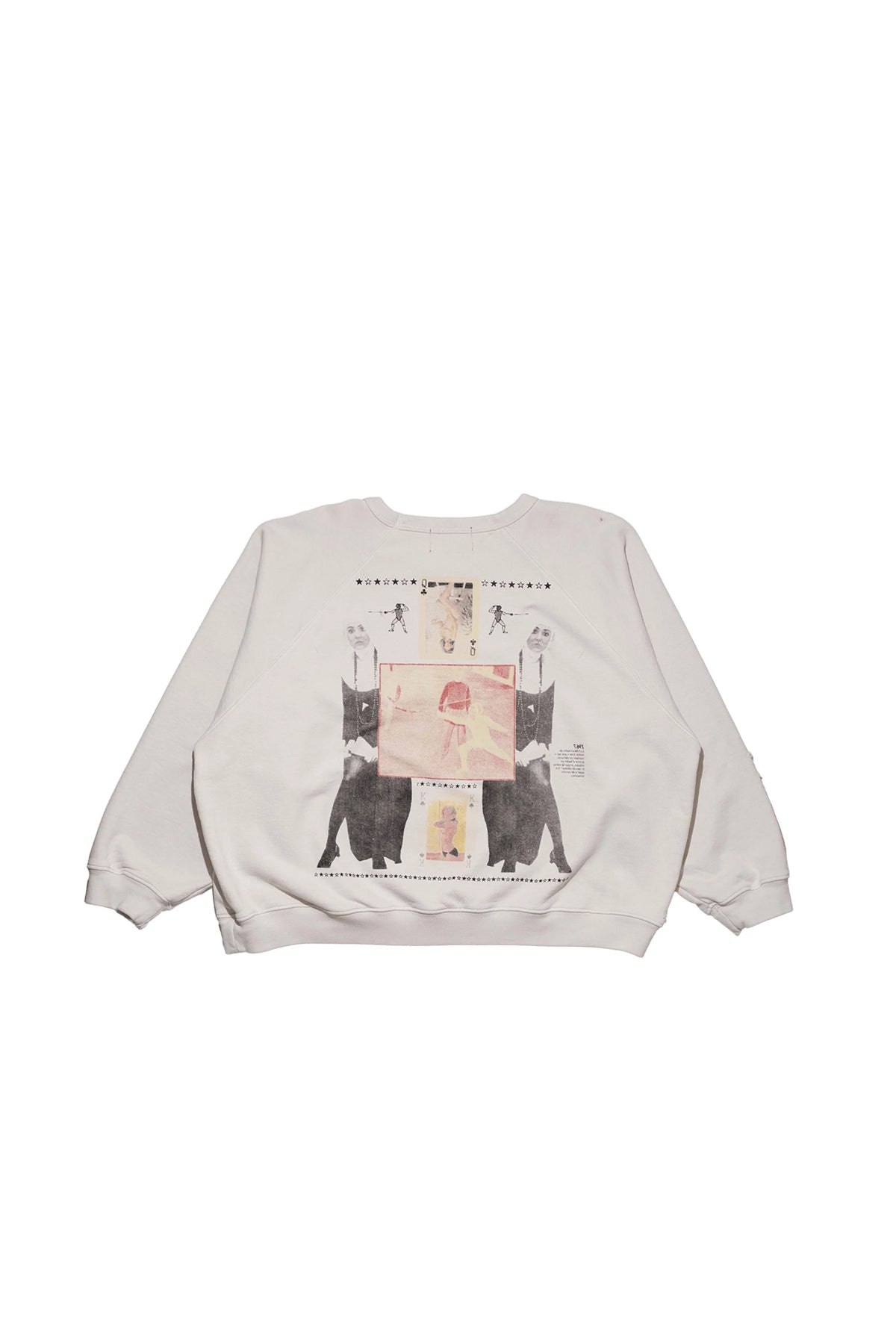 Enfants Riches Déprimés | Boy Hurt in Duel Raglan Crewneck