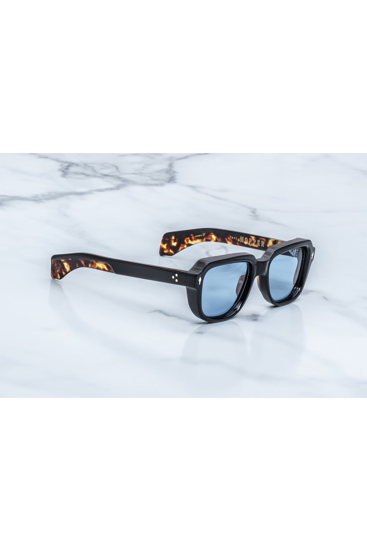 Jacques Marie Mage | Taos Sunglasses in Noir
