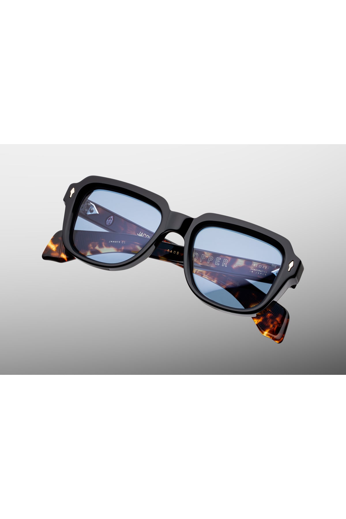 Jacques Marie Mage | Taos Sunglasses in Noir