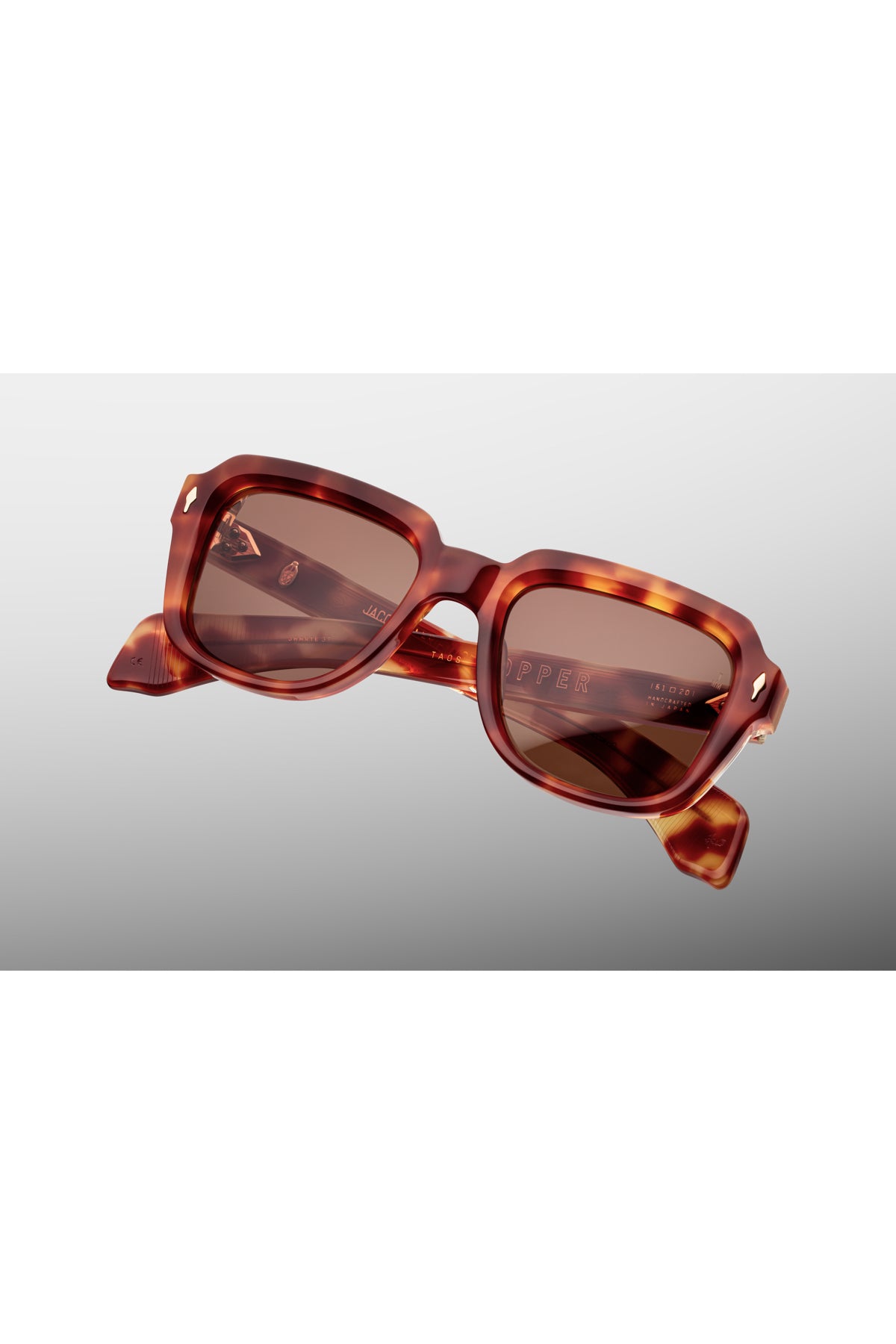 Jacques Marie Mage | Taos Sunglasses in Vntg Havana