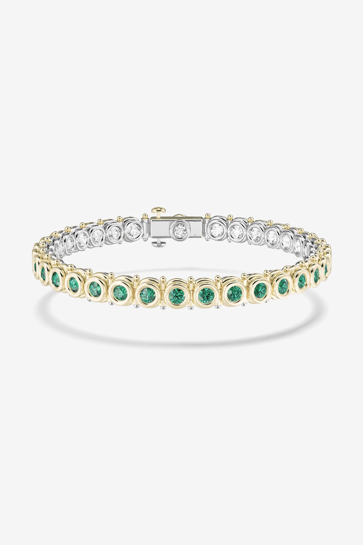 CHELSEA GABRIELLE | Dualité Réversible Emerald Bracelet