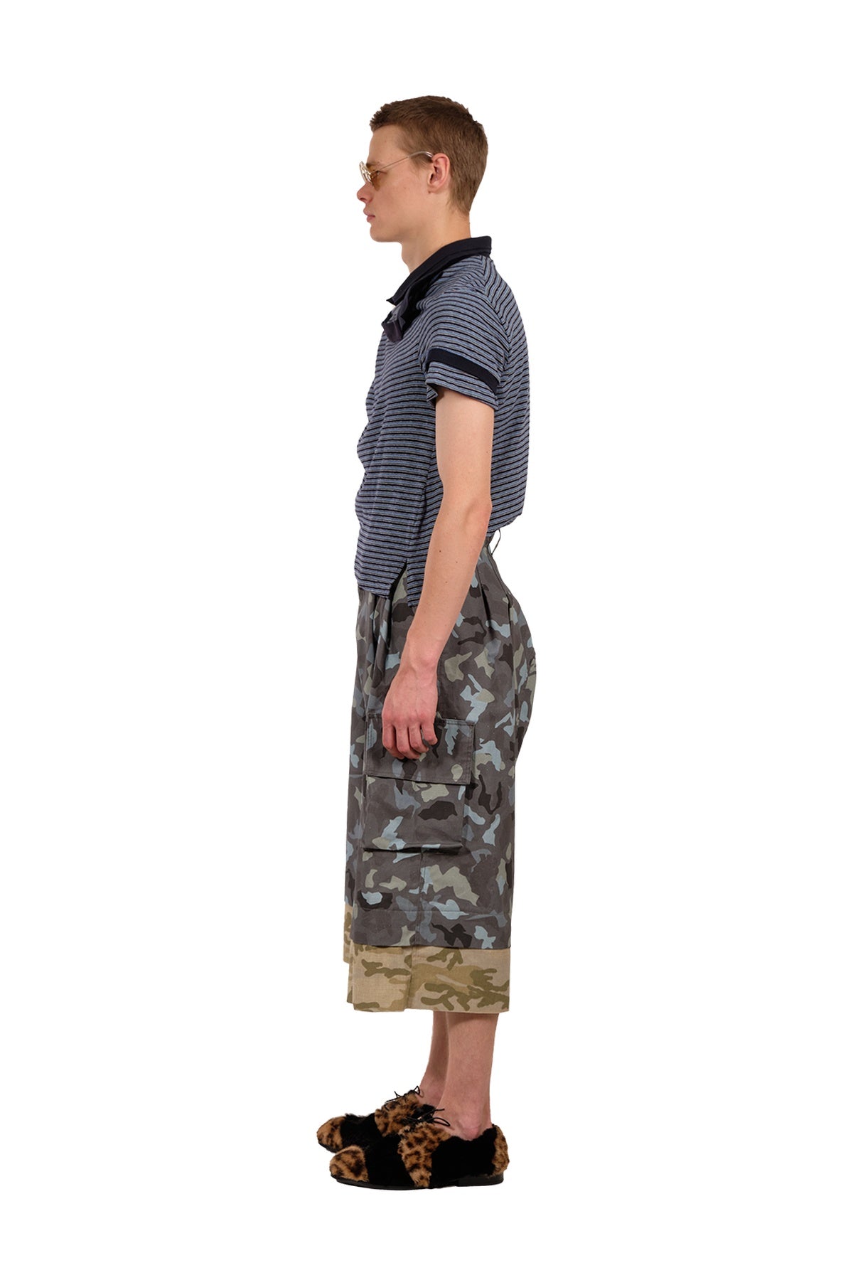 Natasha Zinko | Splotched Double Shorts