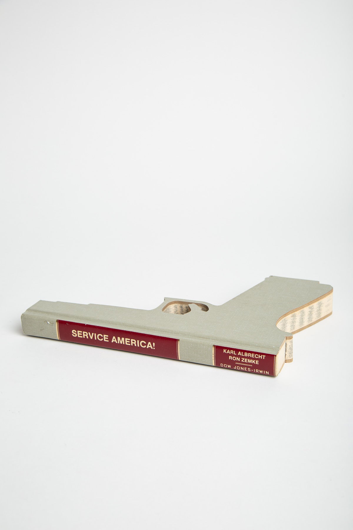Robert The | Service America! Carved Bookgun