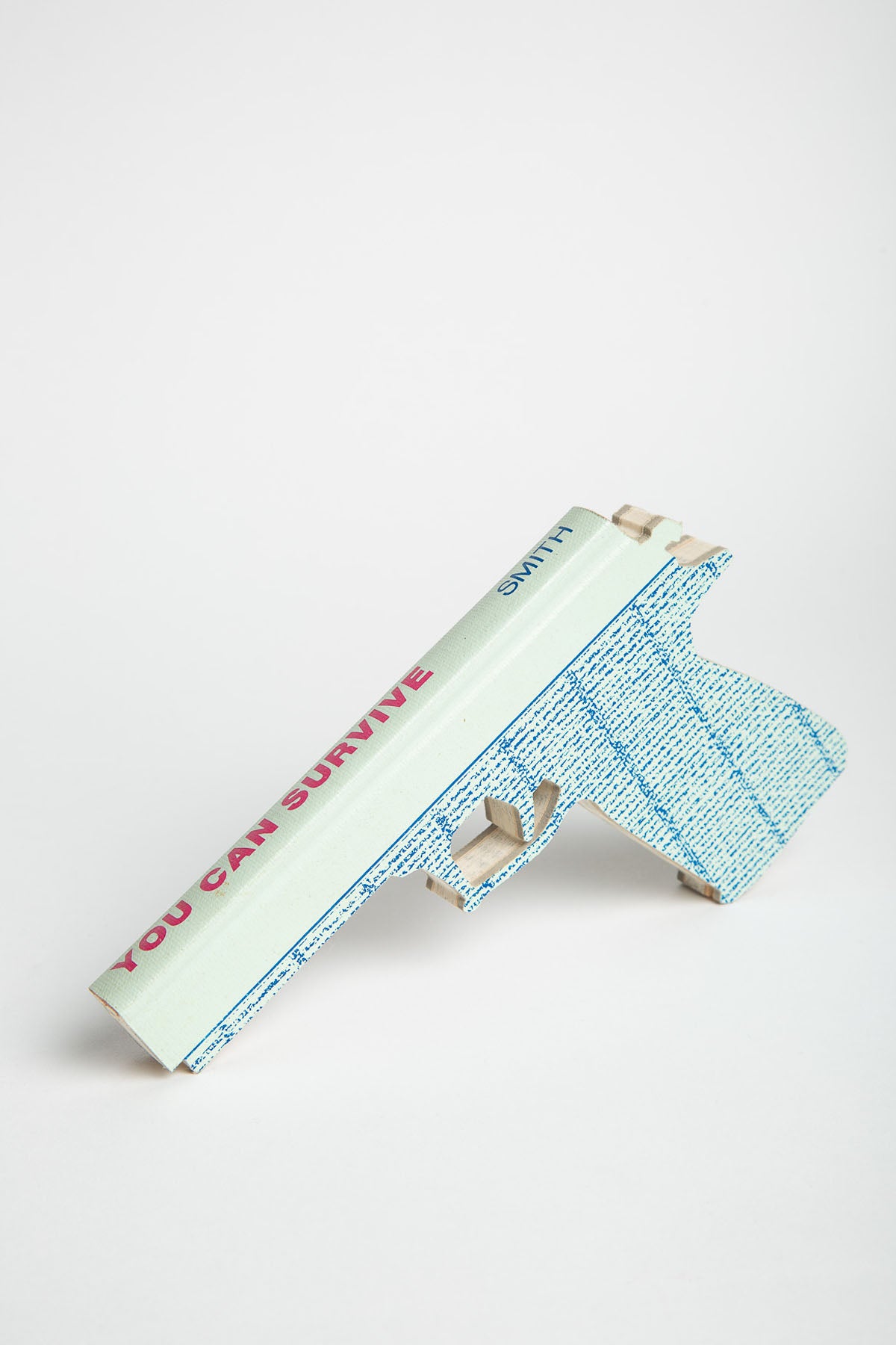 Robert The | You Can Survive Carved Bookgun