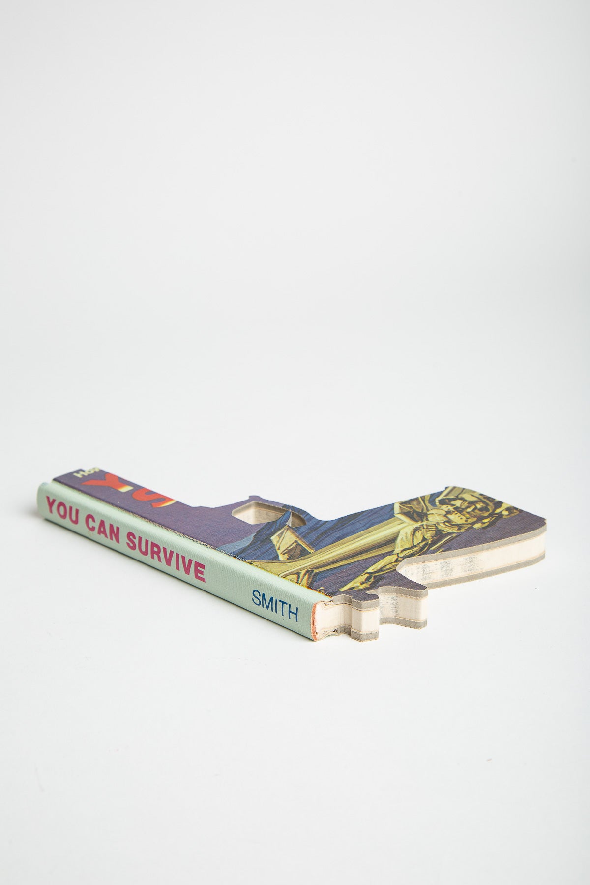 Robert The | You Can Survive Carved Bookgun