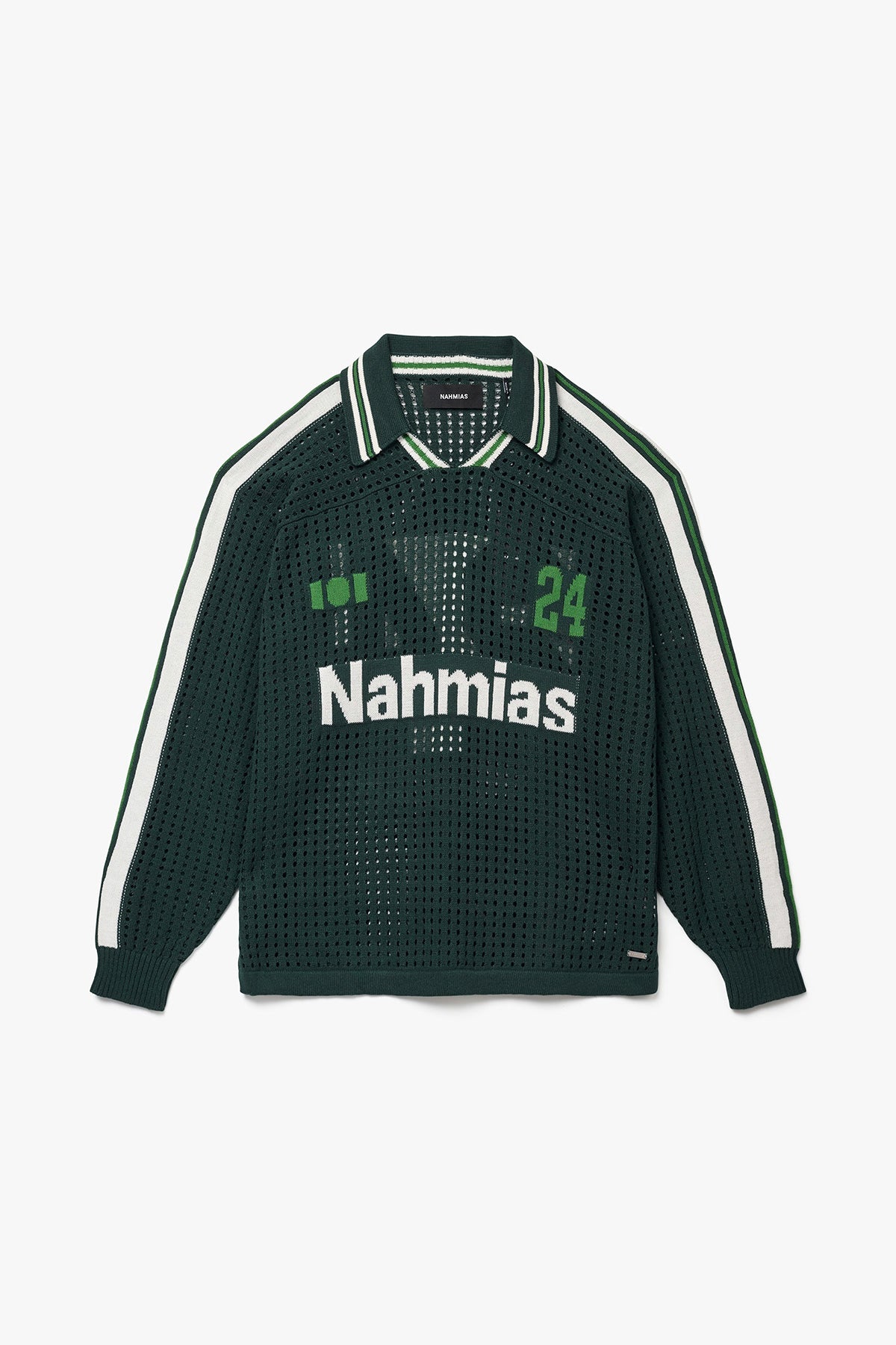NAHMIAS | Knit Long Sleeve Soccer Jersey