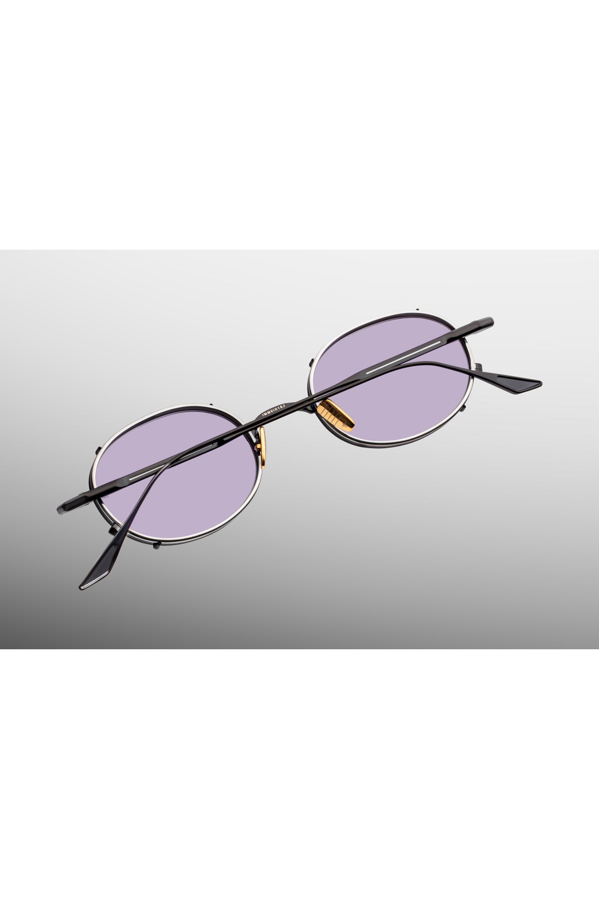 Jacques Marie Mage | Violet Sunglasses in Corbeau