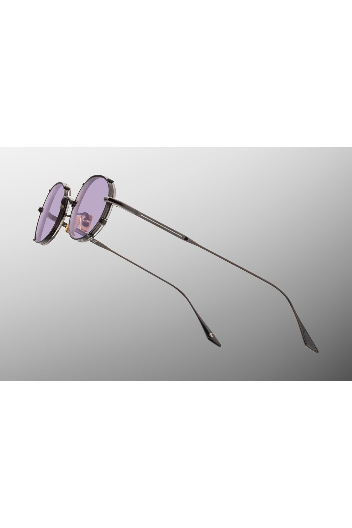 Jacques Marie Mage | Violet Sunglasses in Corbeau