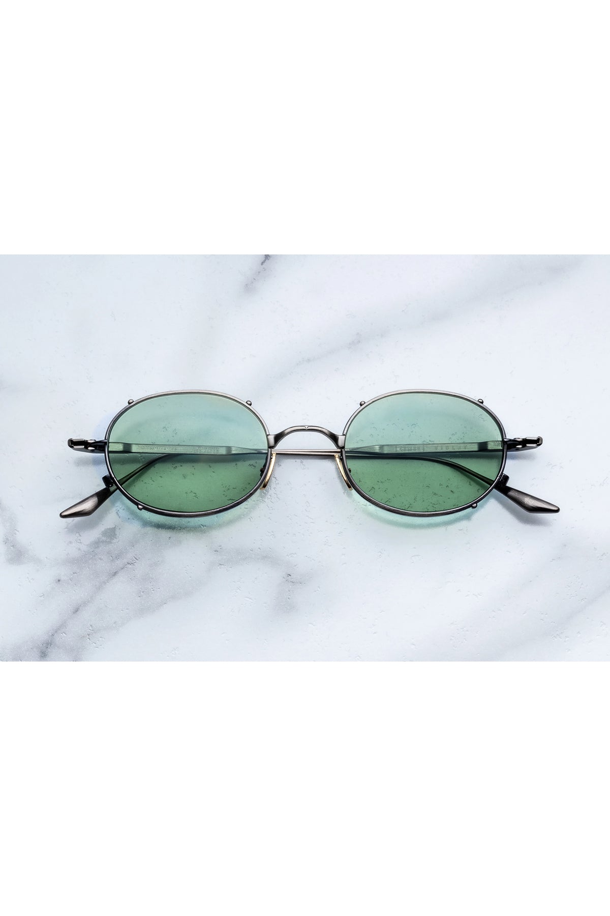 Jacques Marie Mage | Violet Sunglasses in Antq Silver